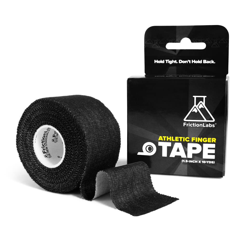 Friction Labs Athletic Finger Tape Rock Climbing Tape for Skin Protection 1.5 Zinc Oxide