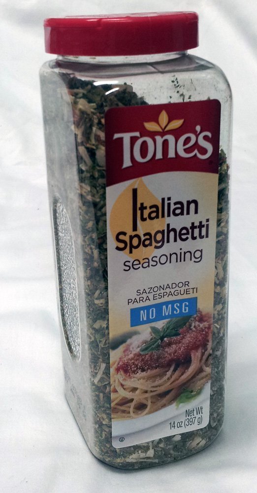 Tones Italian Spaghetti Seasoning 14 Oz