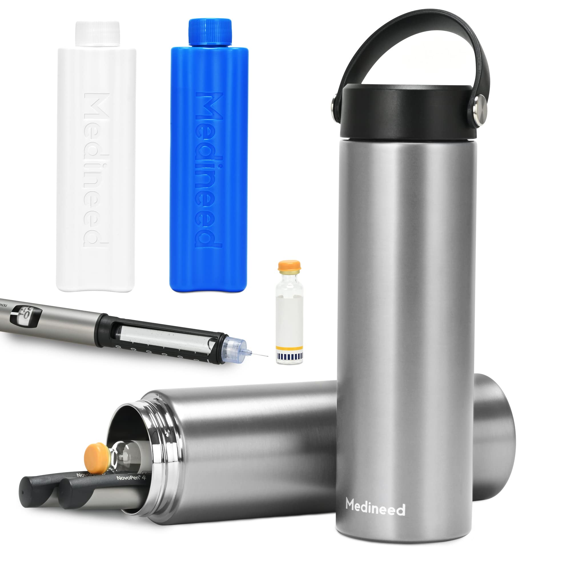 Airport Thermos Flask for Hiking, Camping or Other Aids 