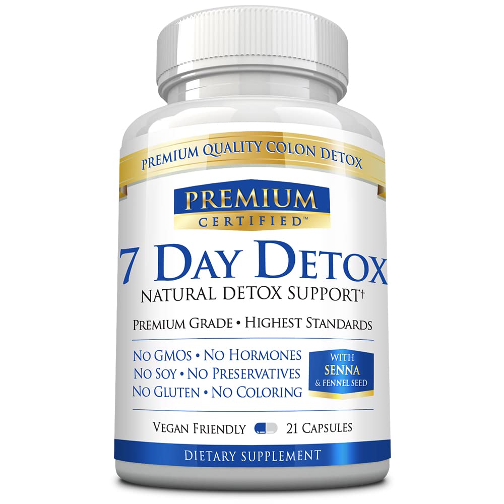 Premium Certified 7 Day Detox Cleanse The Digestive System