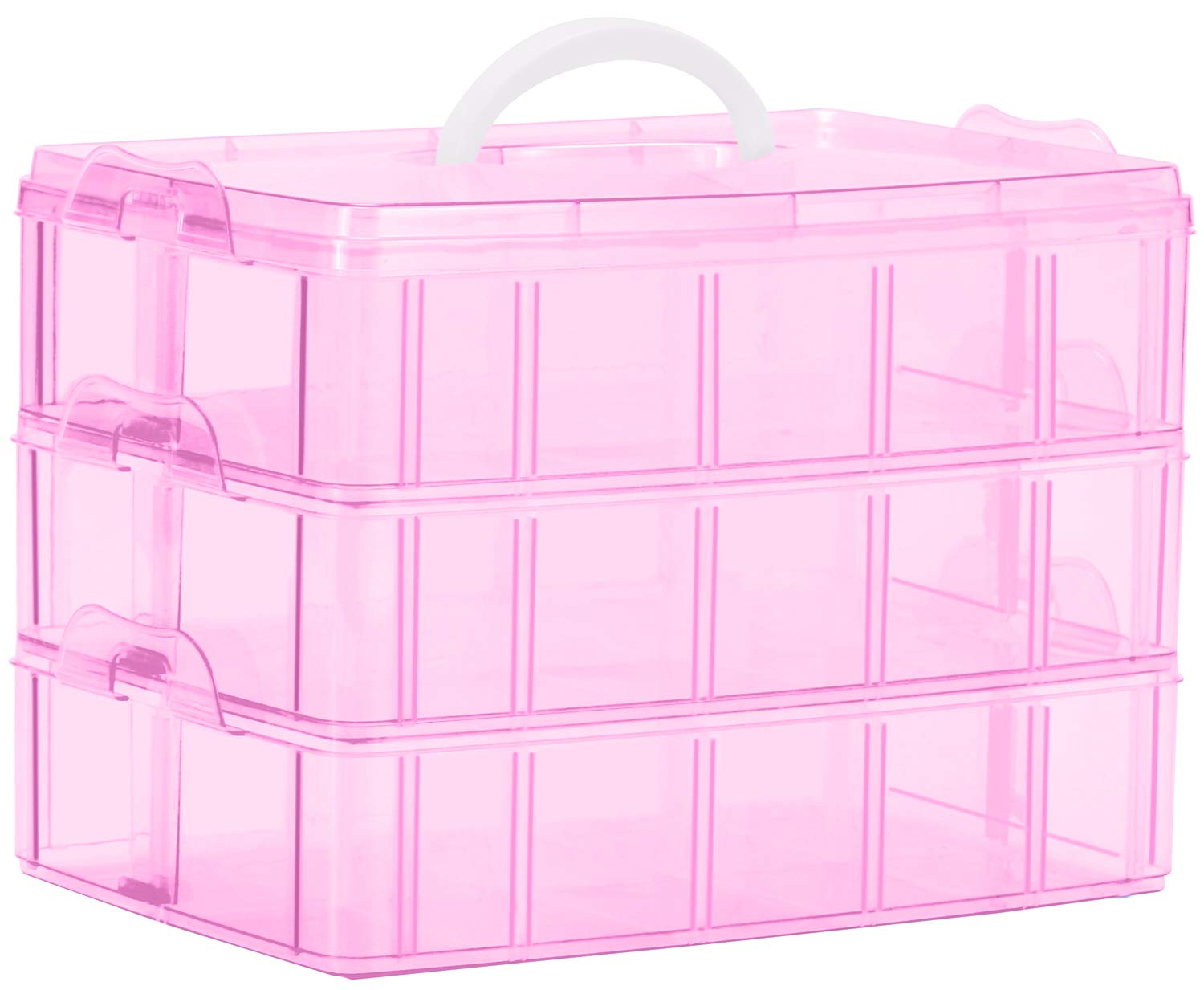 Adjustable Dividers Clear Plastic Box Storage Container for Washi Tape,  Jewelry, Beads, Crafts, Fishing Tackles, Screws - China Plastic Storage Box  and Organizer Box price