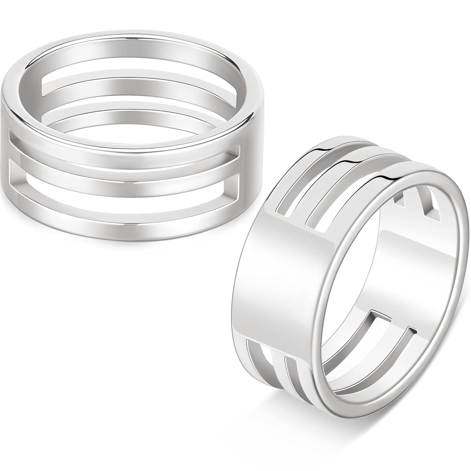 10pcs Jump Ring 38mm Split Ring Silver Large Metal Round Jump Ring Hardware  Supplies
