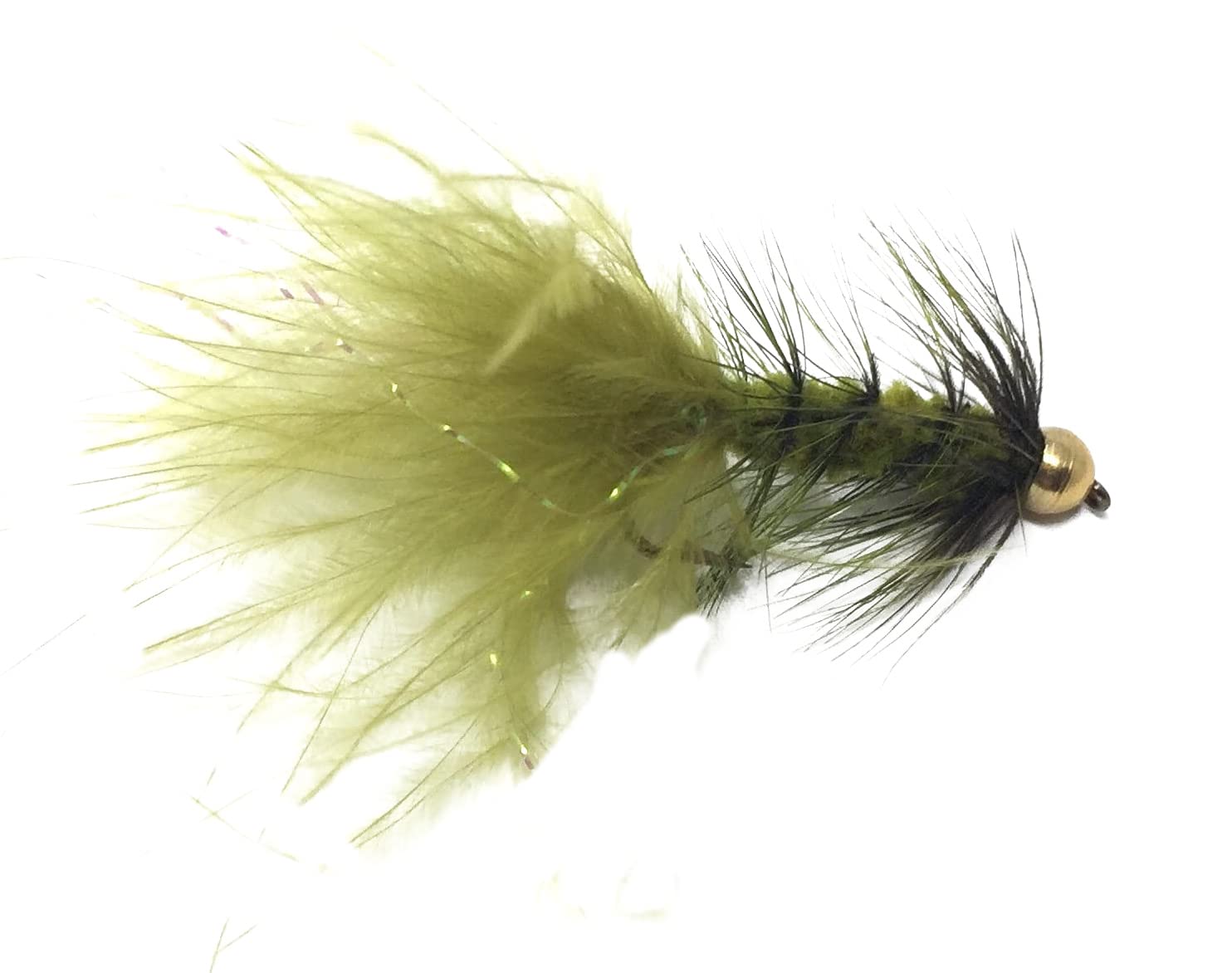 Feeder Creek Wooly Bugger Fly Fishing Flies for Trout, Bass and