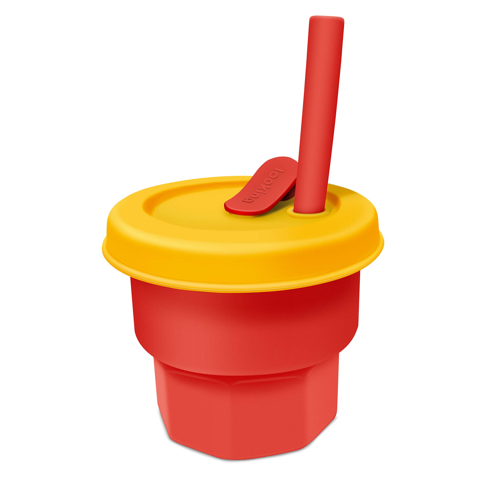 12oz Silicone Straw Cup