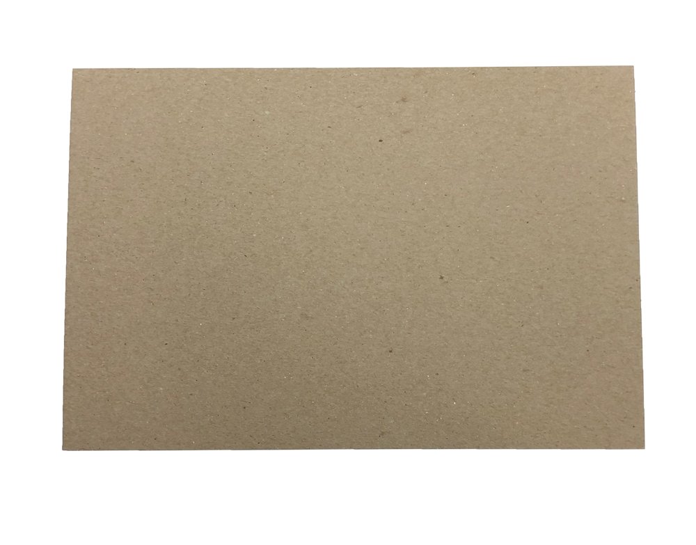 Brown Kraft Chipboard Medium Weight 30Pt (Point) Cardboard Scrapbook Sheets  | Great for Arts & Crafts, Scrapbooking, Packaging, Notepad Backing, Gift