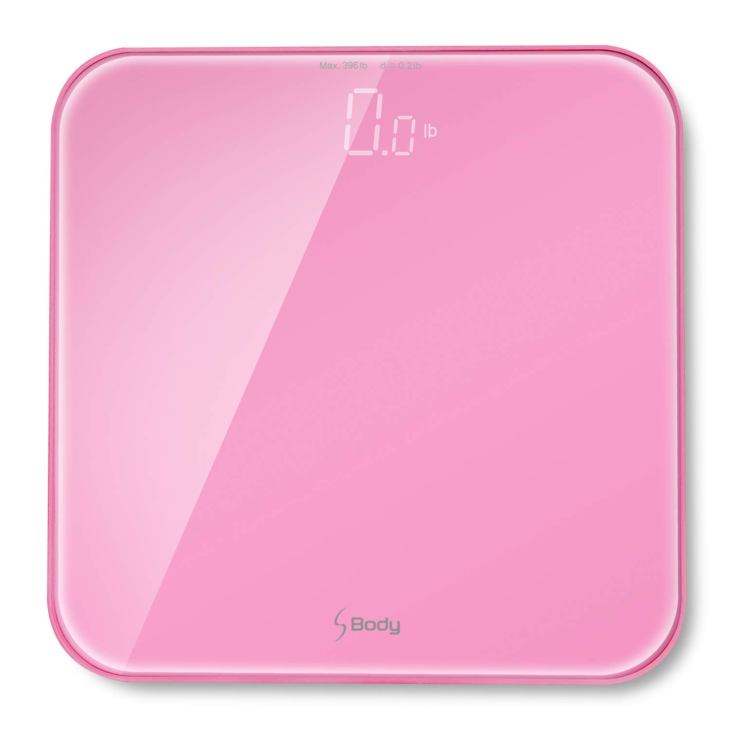 .com: Cute Digital Bathroom Scale – Mini Body Weight Scale with  Lighted Display, Pink : Health & Household