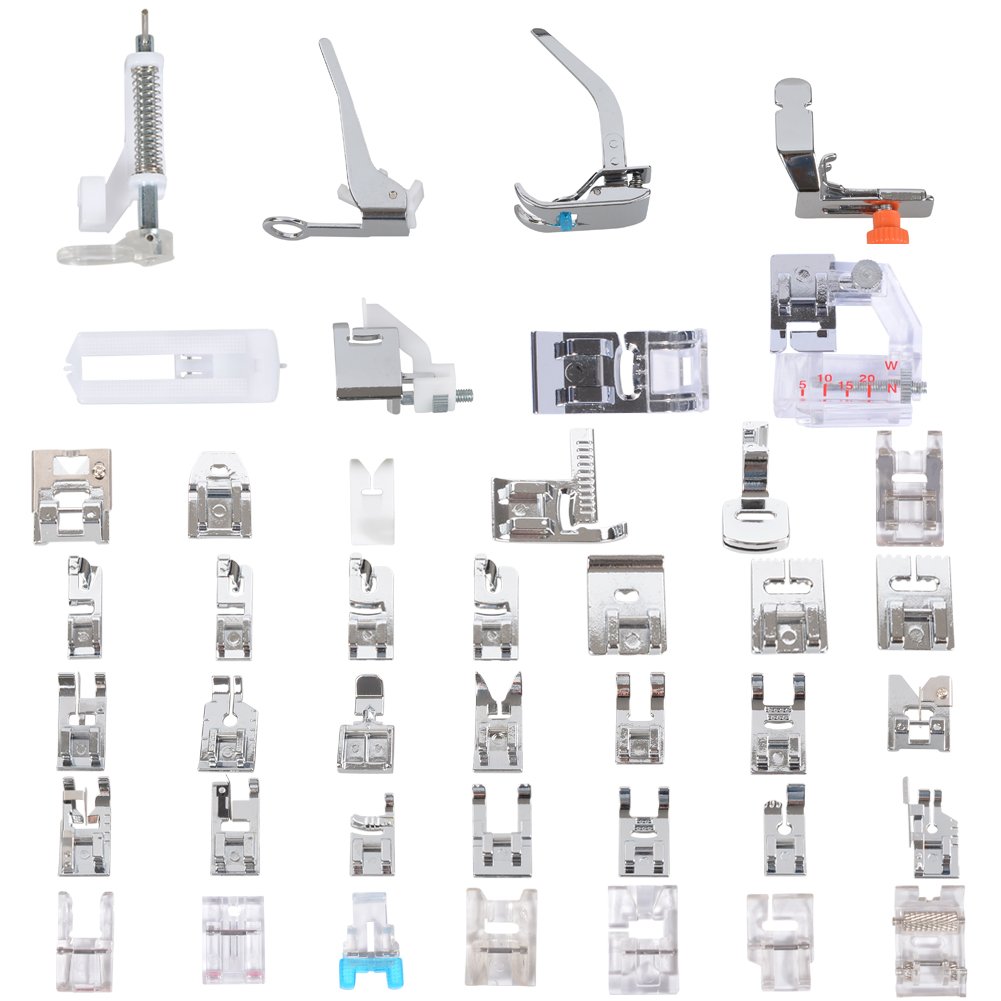 Sewing Machine Presser Feet Set 42 Pcs for Brother, Babylock
