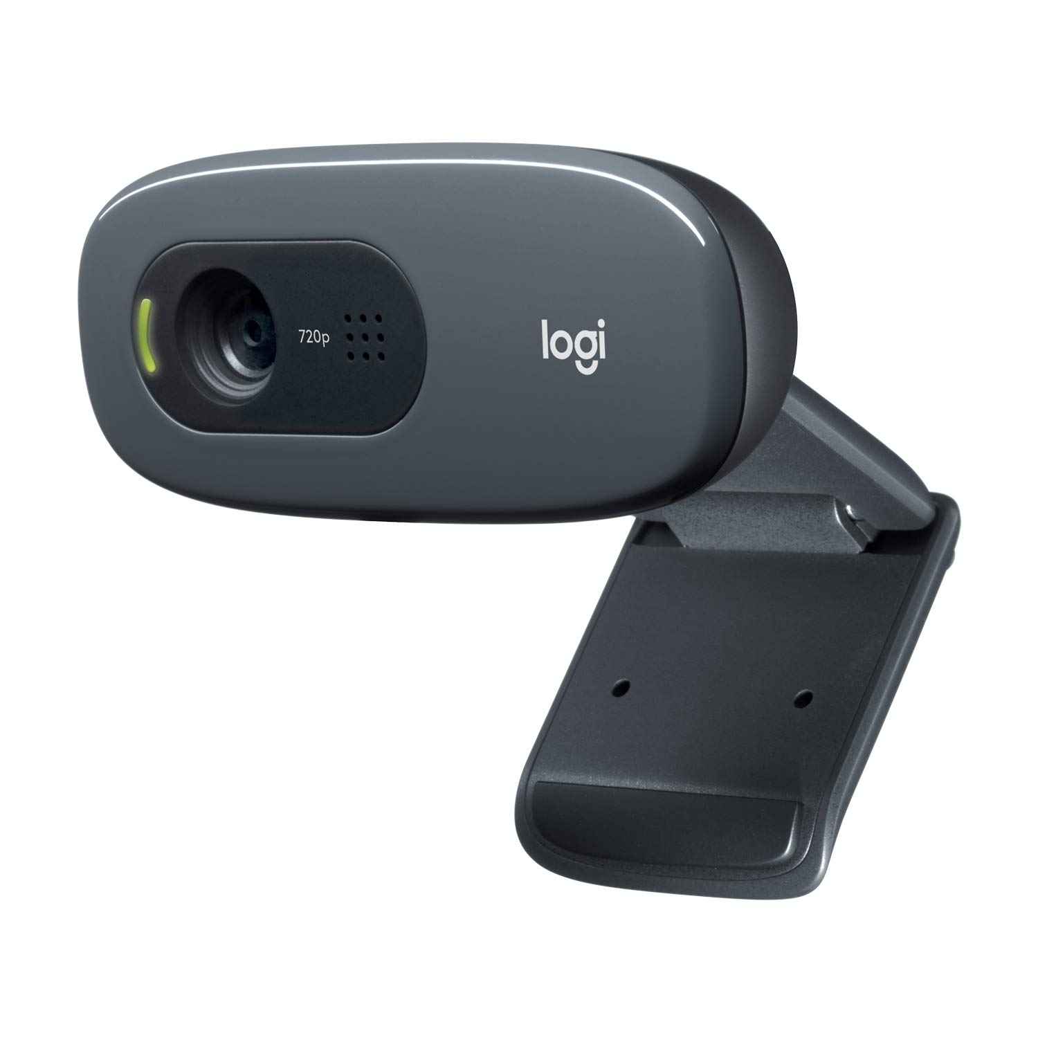 Logitech C270 HD Webcam 720p Widescreen HD Video Calling Light Correction  Noise-Reducing Mic For Skype