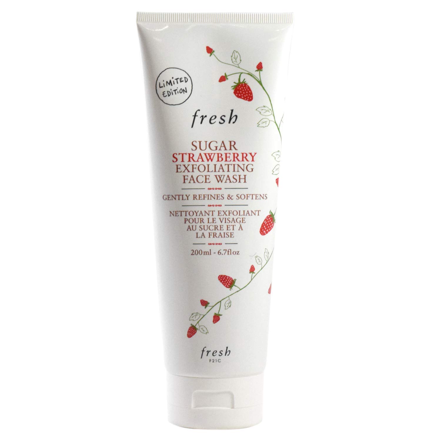 Sugar Strawberry Exfoliating Face Wash - fresh