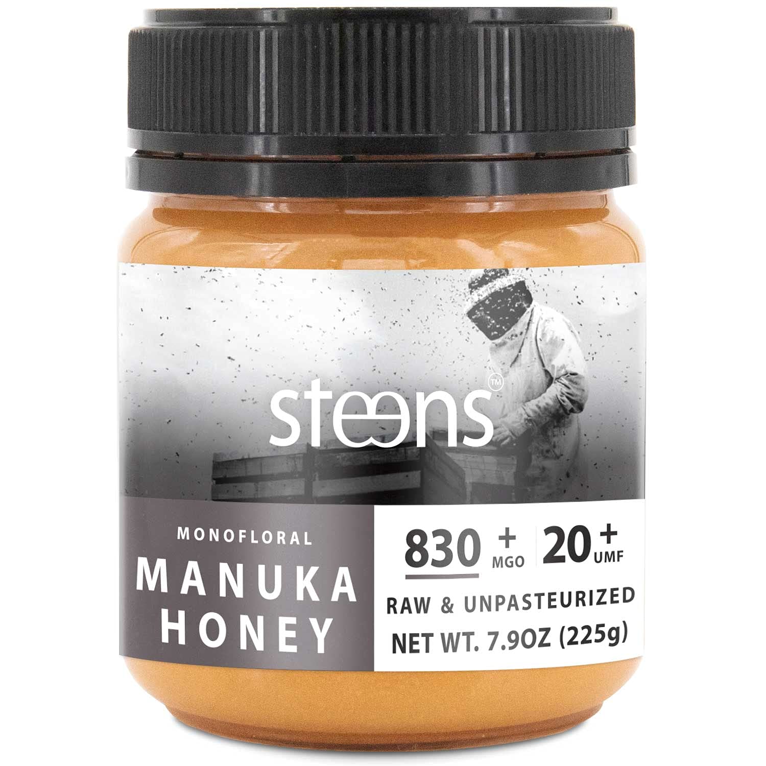 日本製品 Steens Raw Manuka Honey | UMF 20+ / MGO 829+ | 7.9 oz