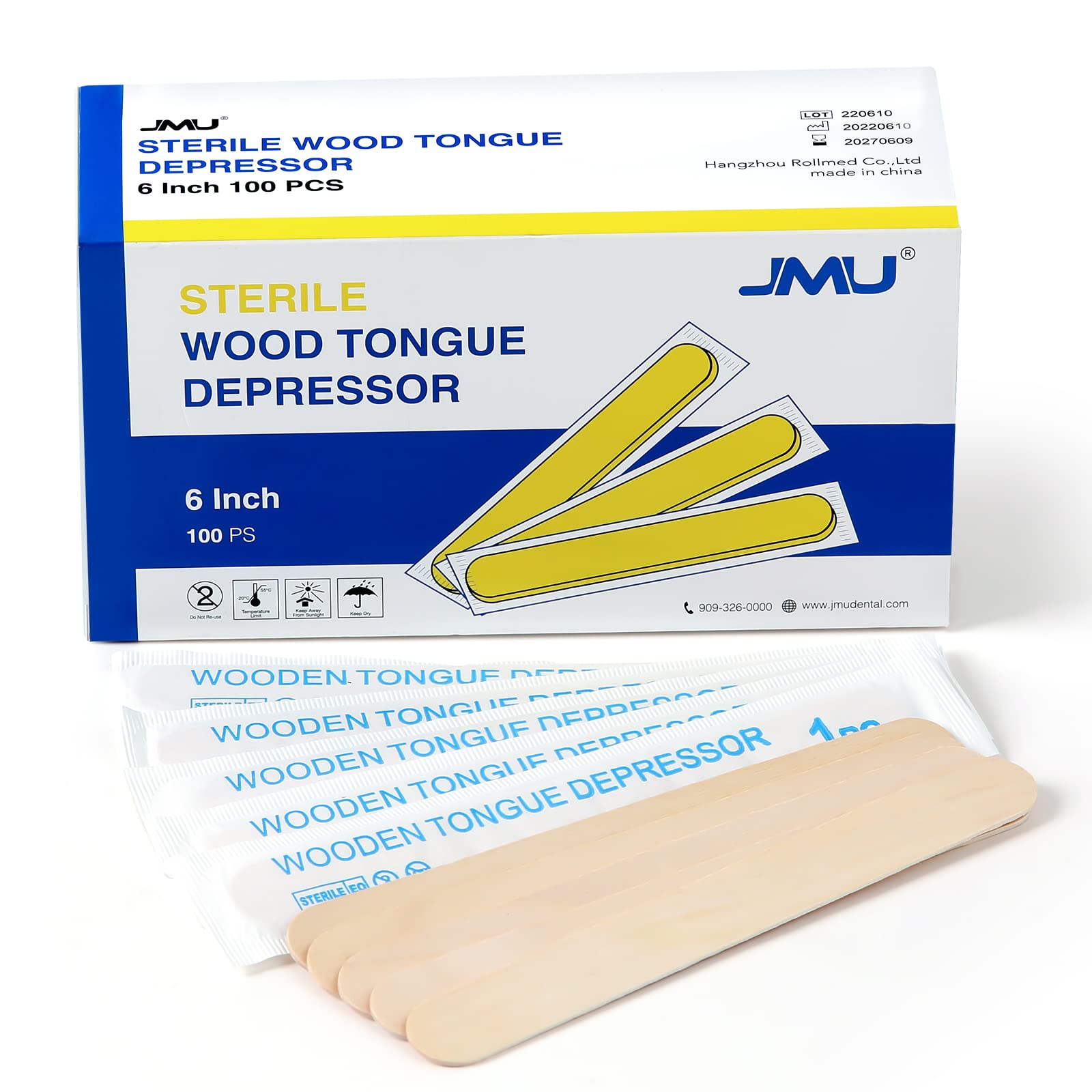 Tongue Depressors - Regular Non-Sterile (500-ct)