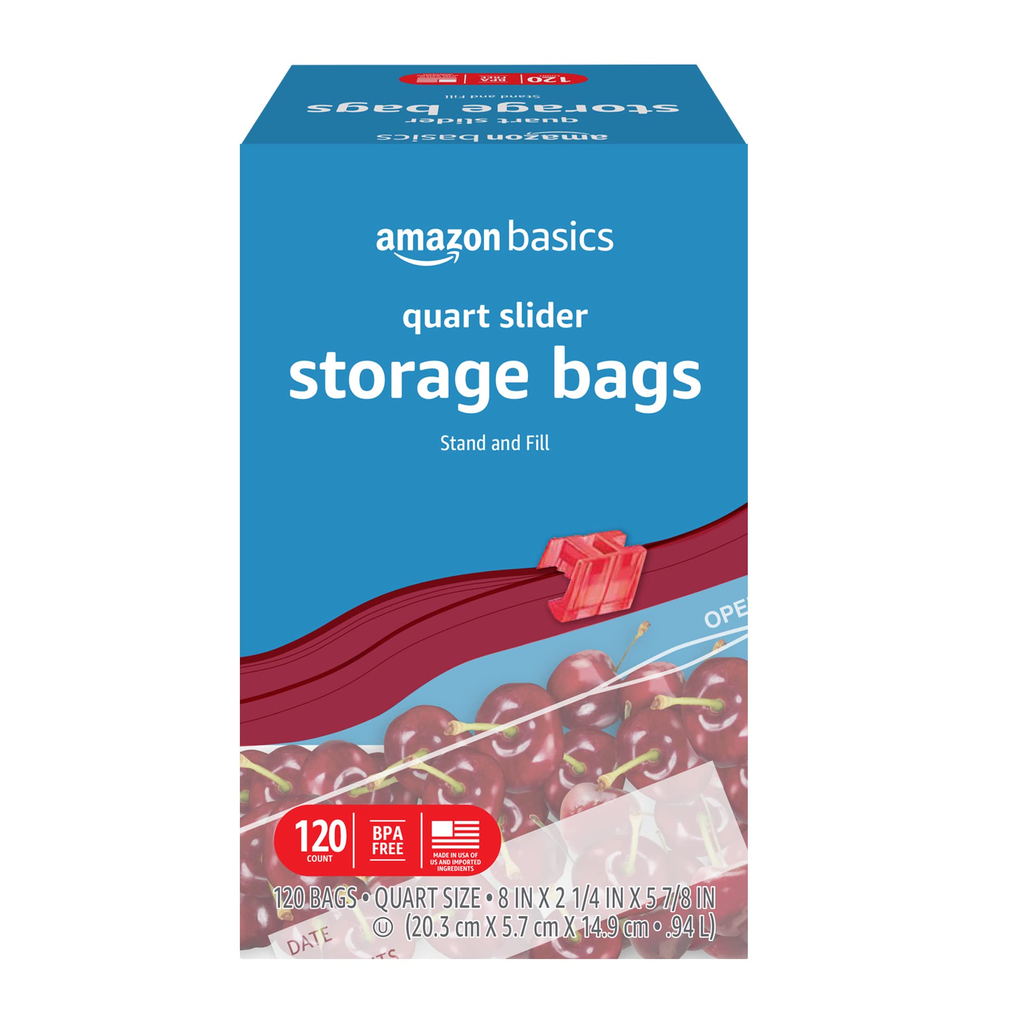 Storage Bags Quart Slider - Best Yet Brand