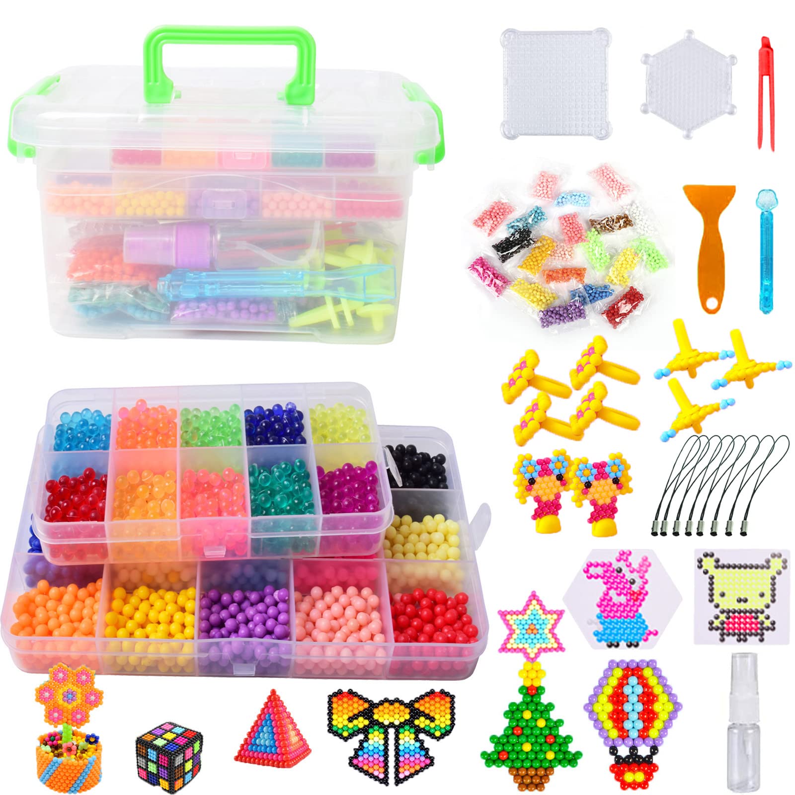 Water Fuse Beads Pegboard, Fuse Beads Magic Water