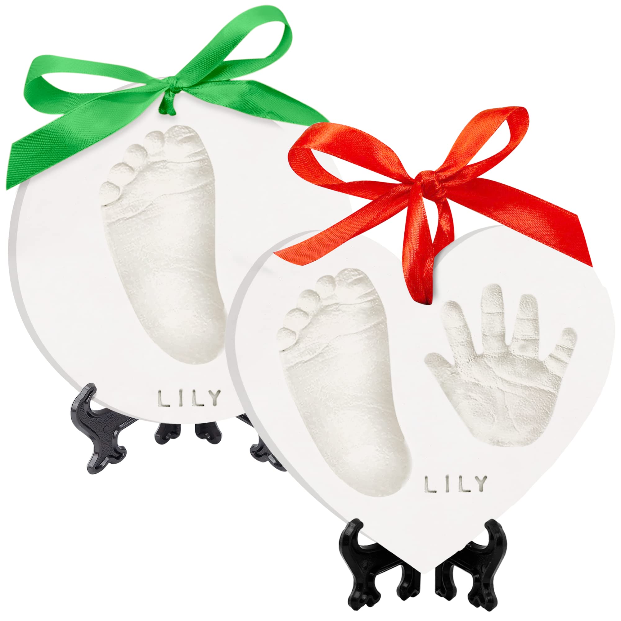 Baby footprint clearance ornament kit