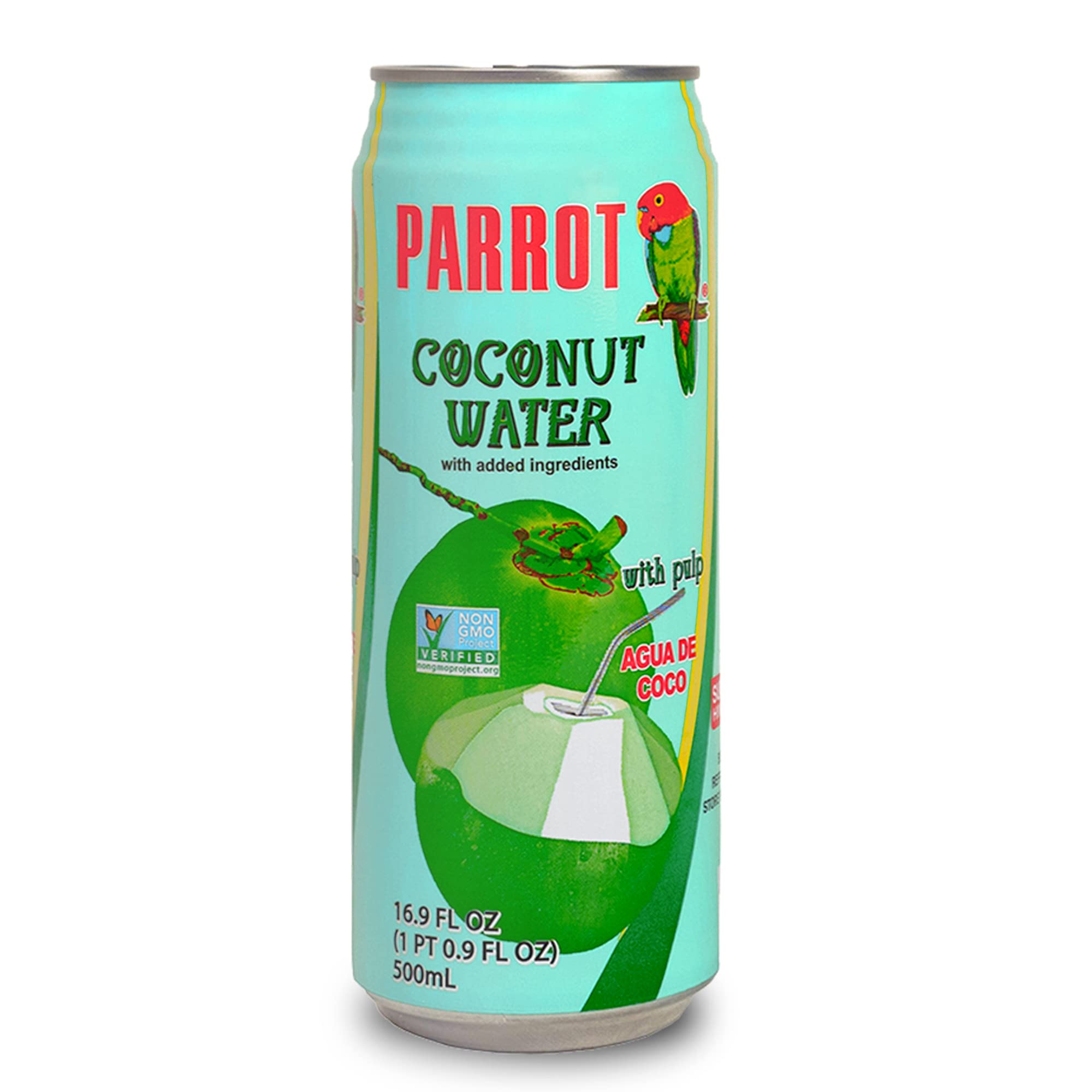 Parrot Brand Coconut Water With Pulp Fl Oz Pack Of