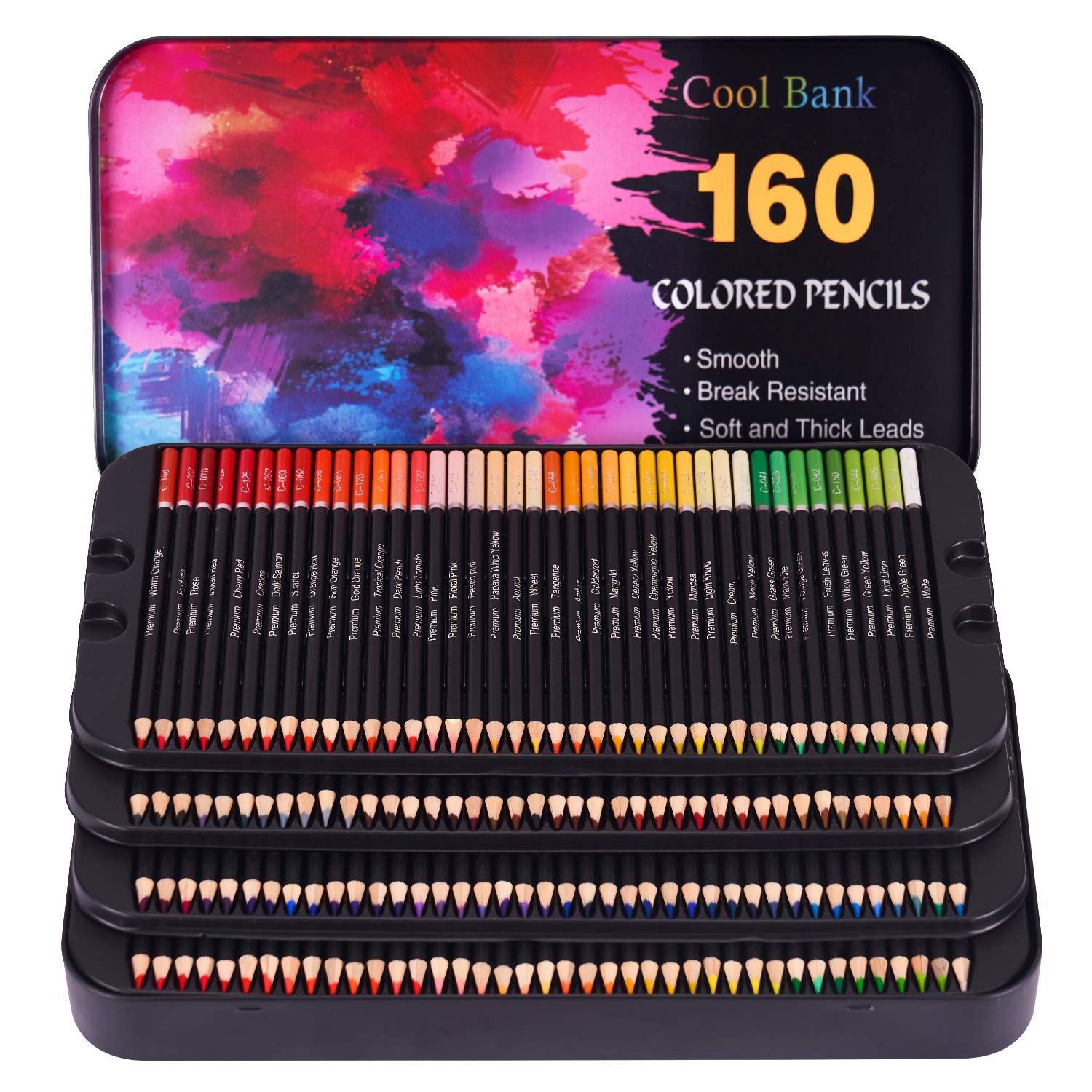 150 Piece Deluxe Art Set, Casewin Art Supplies for Drawing