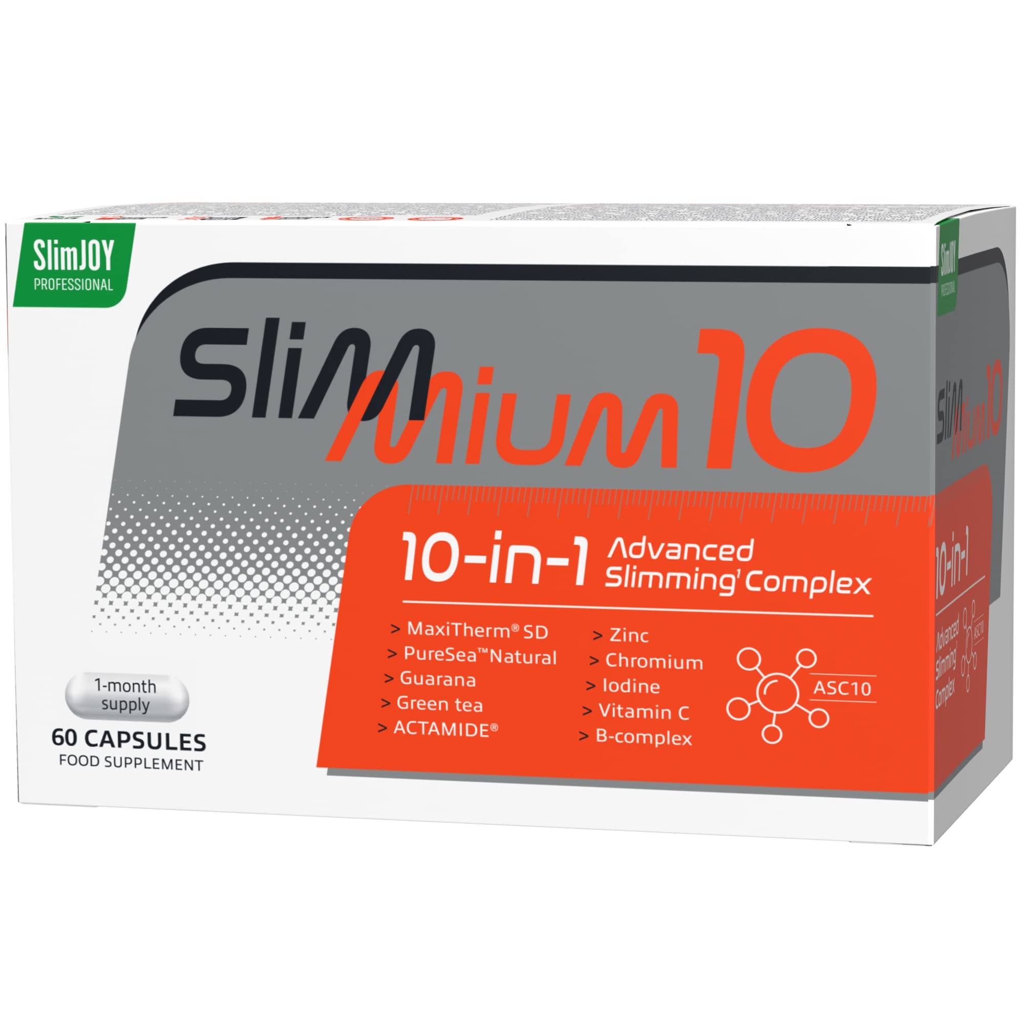 SlimJOY Professional Slimmium10 10 in 1 Action with Guarana L