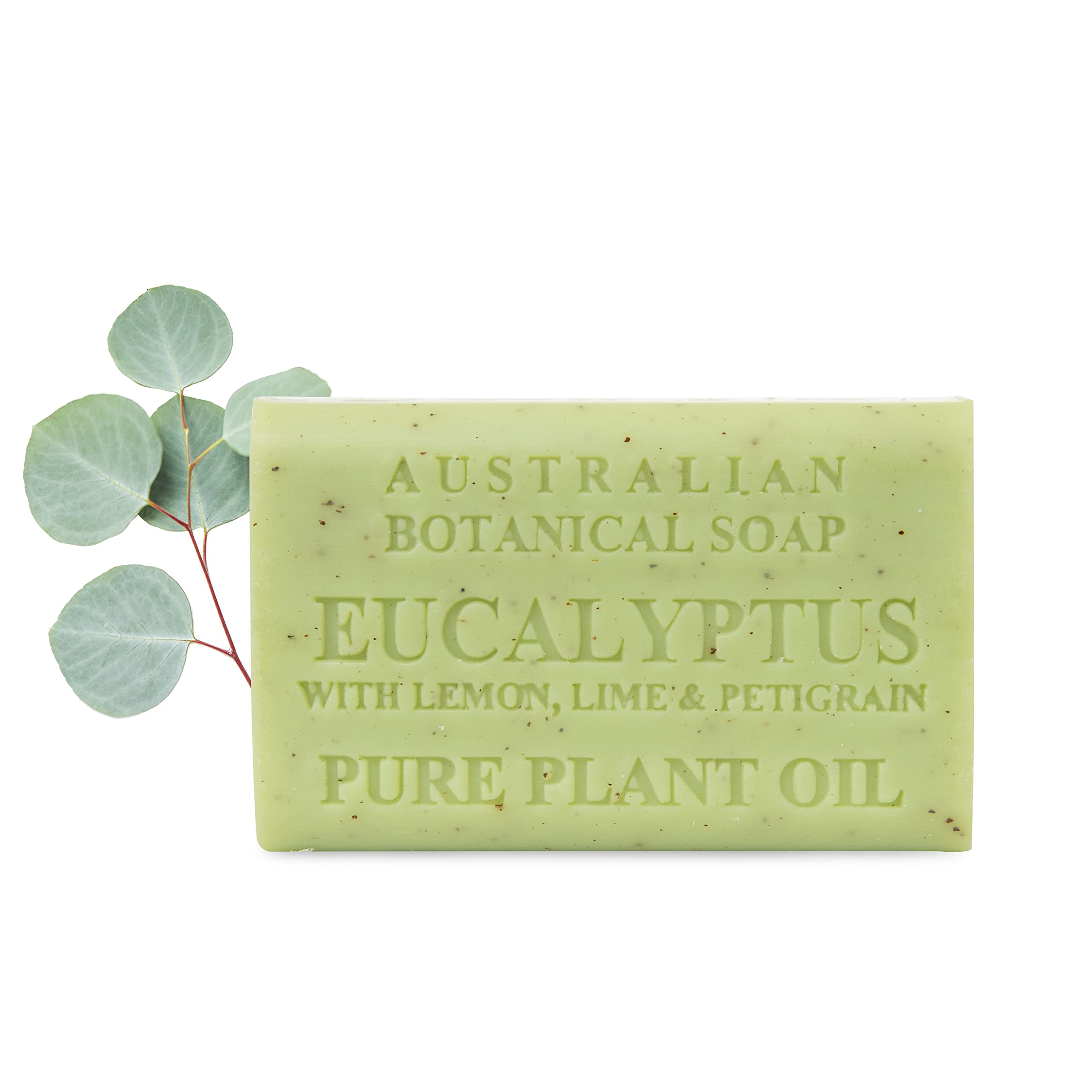 Australian Botanical Soap, Manuka Honey with Jojoba Oil 6.6 oz (187g)  Natural Ingredient Soap Bars | All Skin Types | Shea Butter Enriched - Pack  of 8