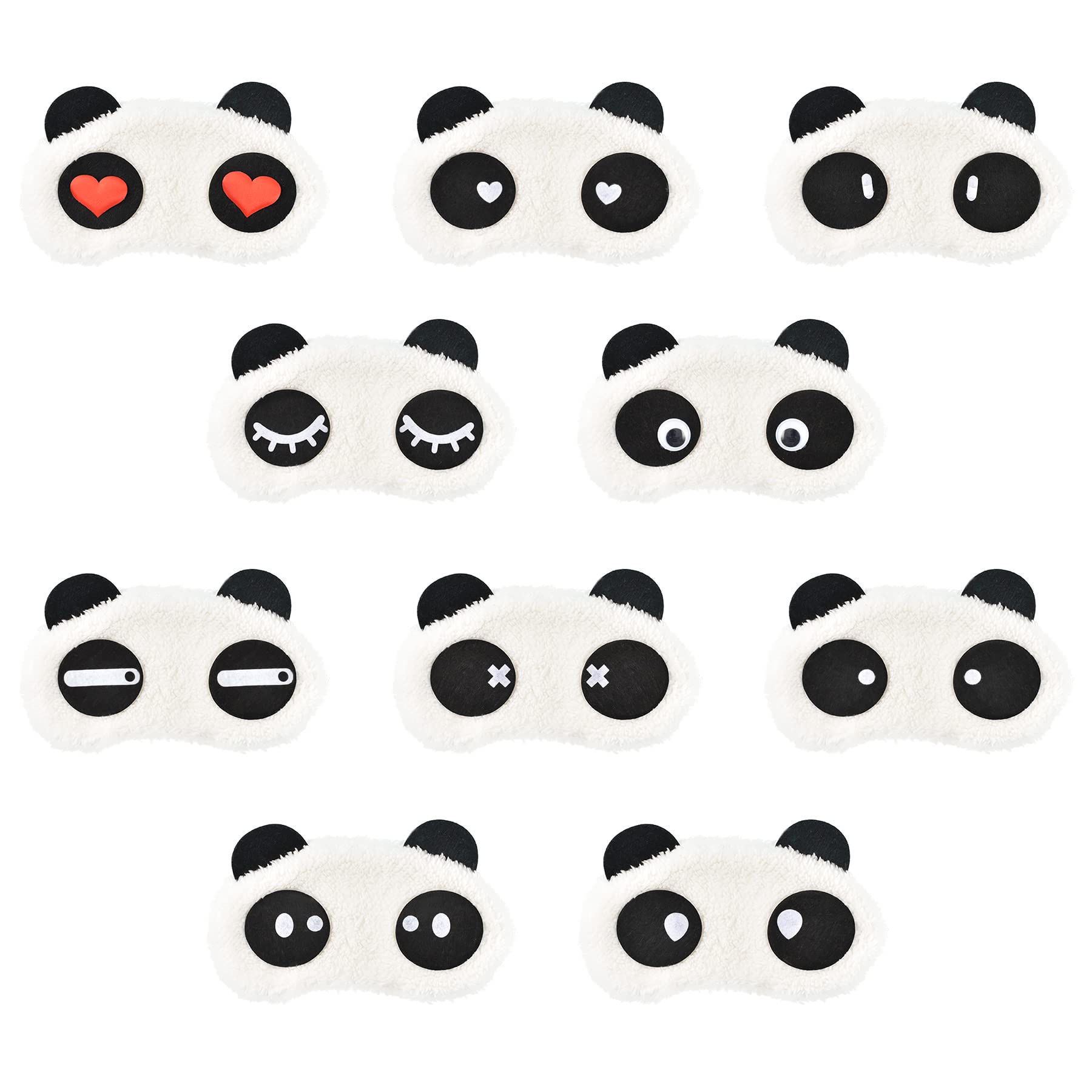 HAIOPS Sleep Eye Mask Cartoon Panda Eye Cover 10 Patterns