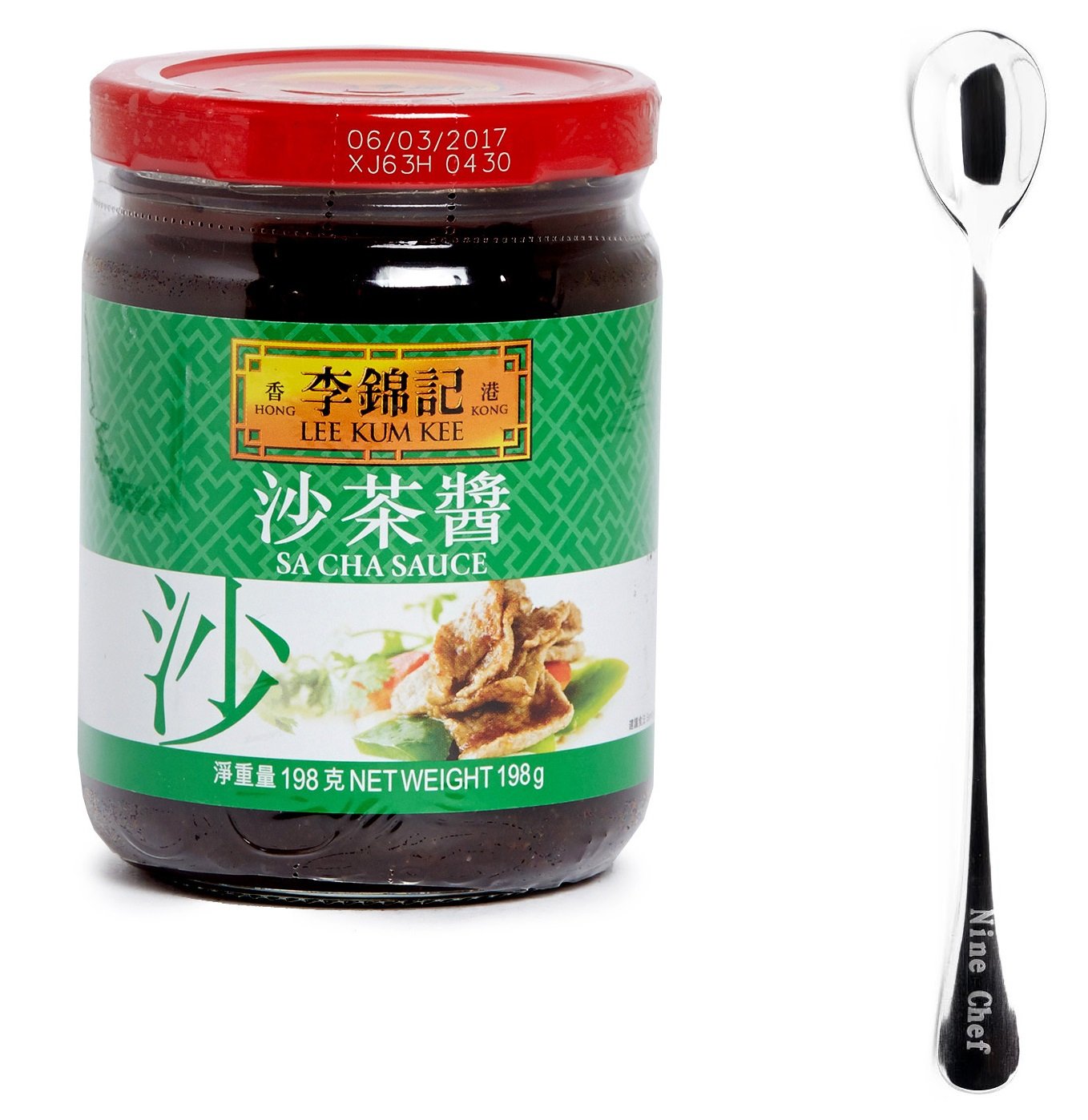 One NineChef Spoon Lee Kum Kee Sauce Sacha Sauce 1 Bottle