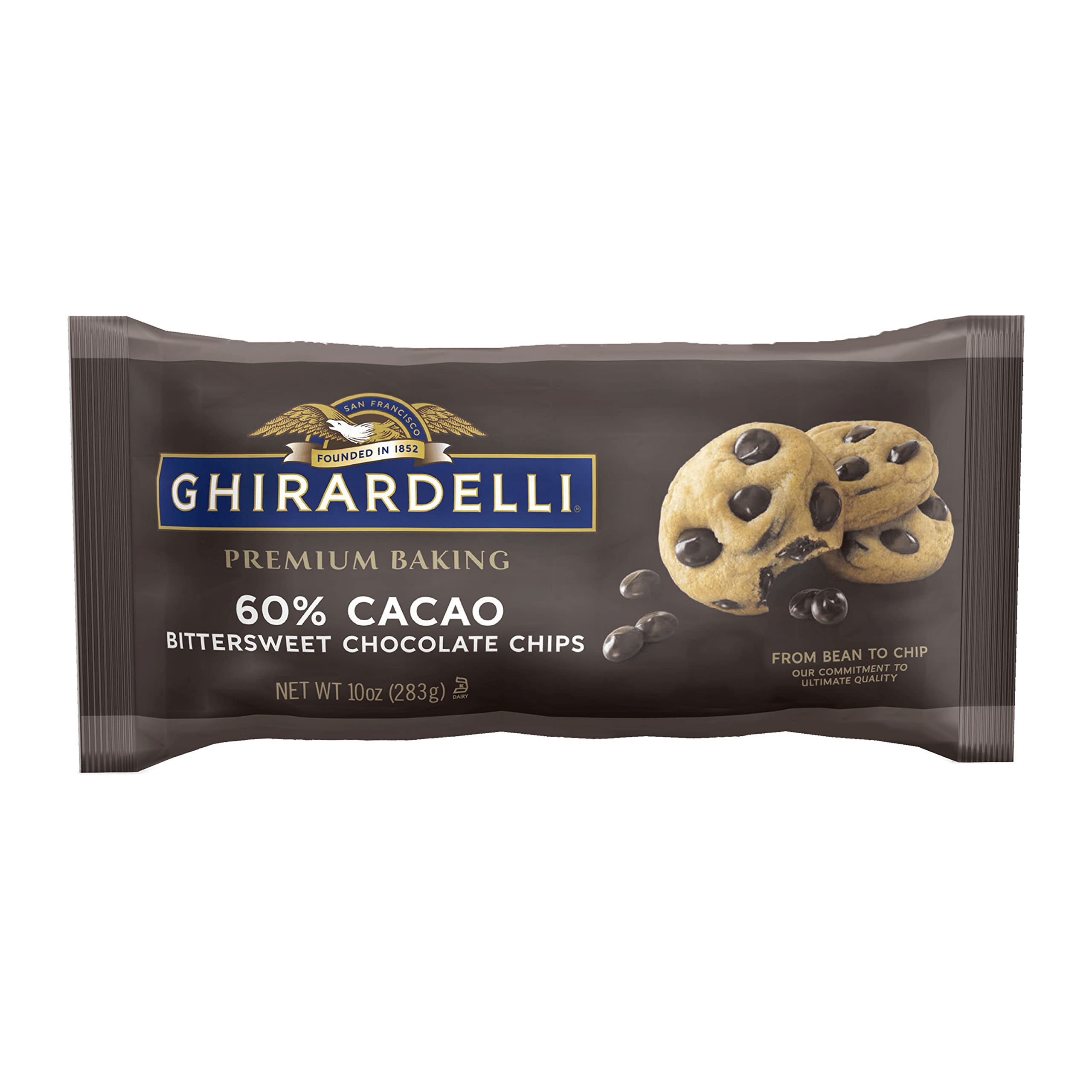 Ghirardelli Milk Chocolate Baking Chips 11.5oz Bag - 12ct