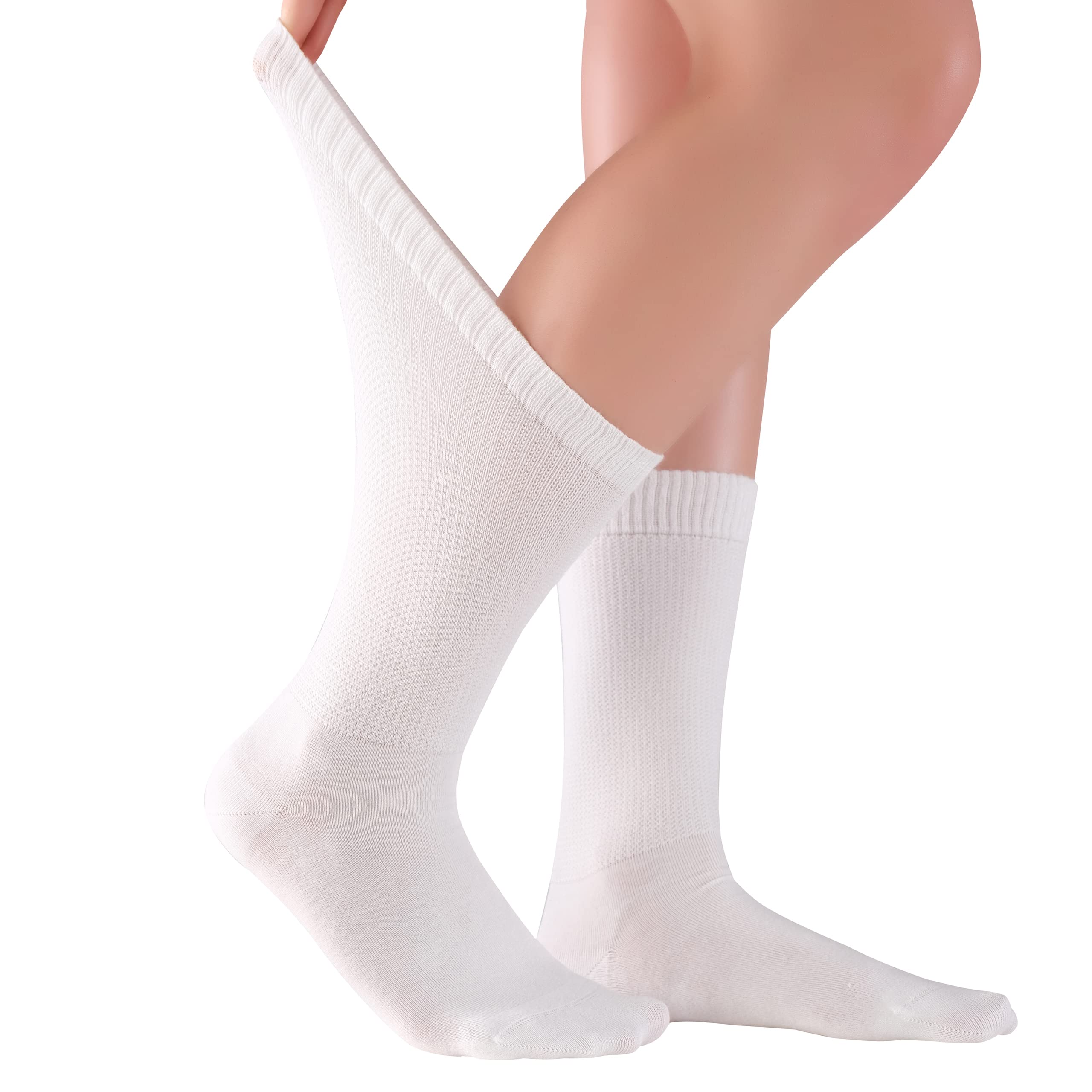 ELYFER 4 Pack No Show Ankle Socks for Women, Low Cut No Slip Short