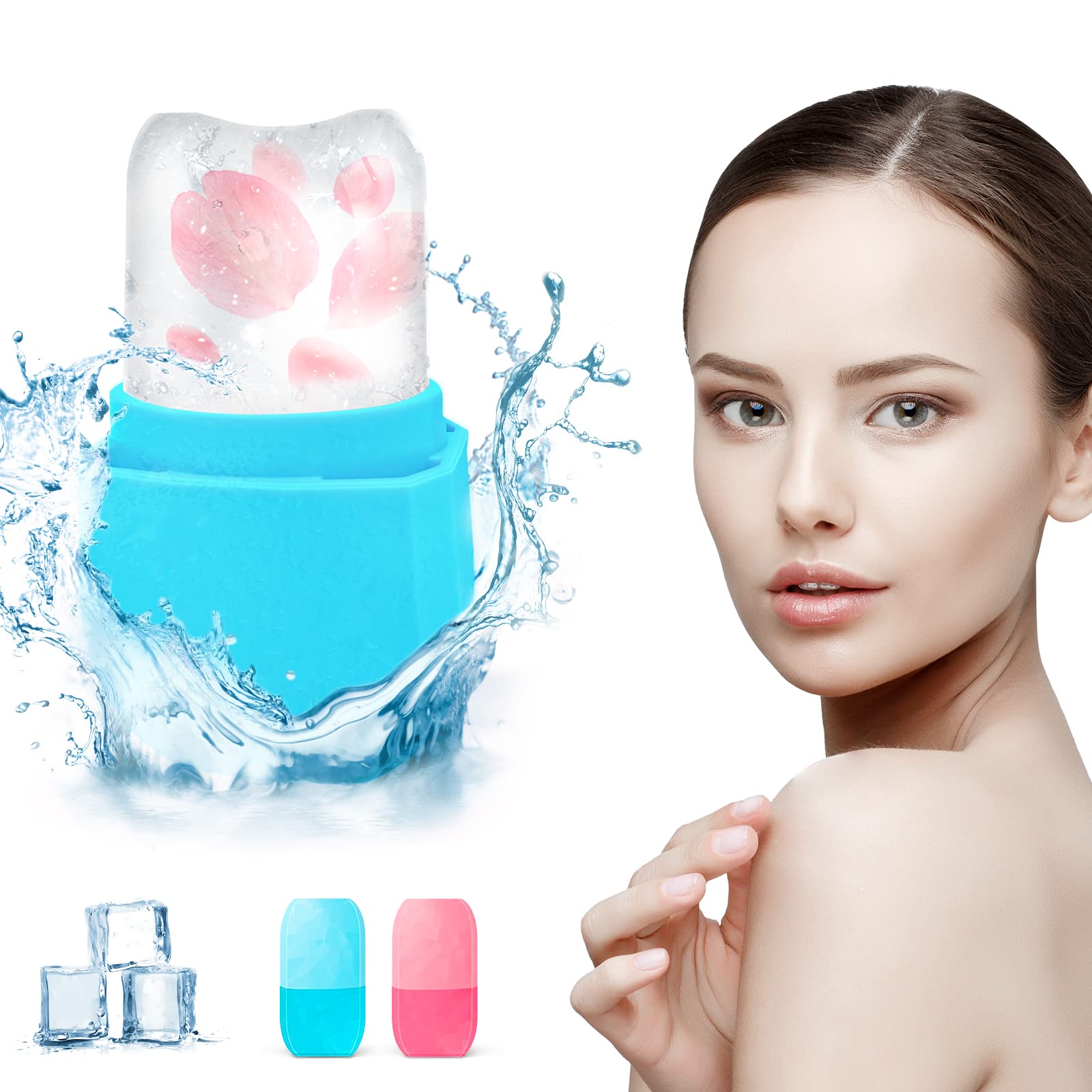 Ice Roller for Face and Eye-Facial Beauty Ice Roller Skin Care