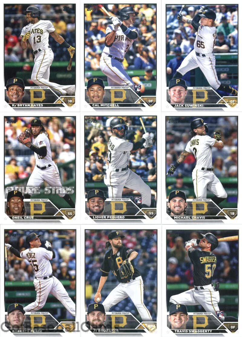 Pittsburgh Pirates / 2022 Topps Baseball Team Set (Series 1 and 2