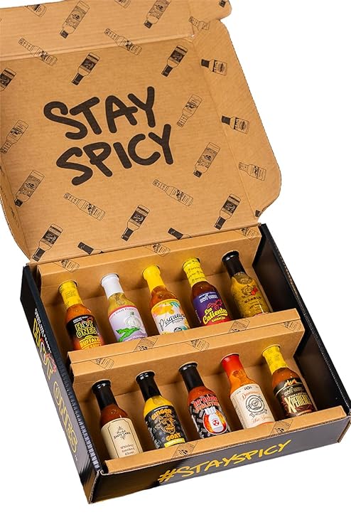 Hot Ones Season 22 Lineup, Hot Sauce Challenge Kit Made with Natural  Ingredients, Unique Condiment Gift