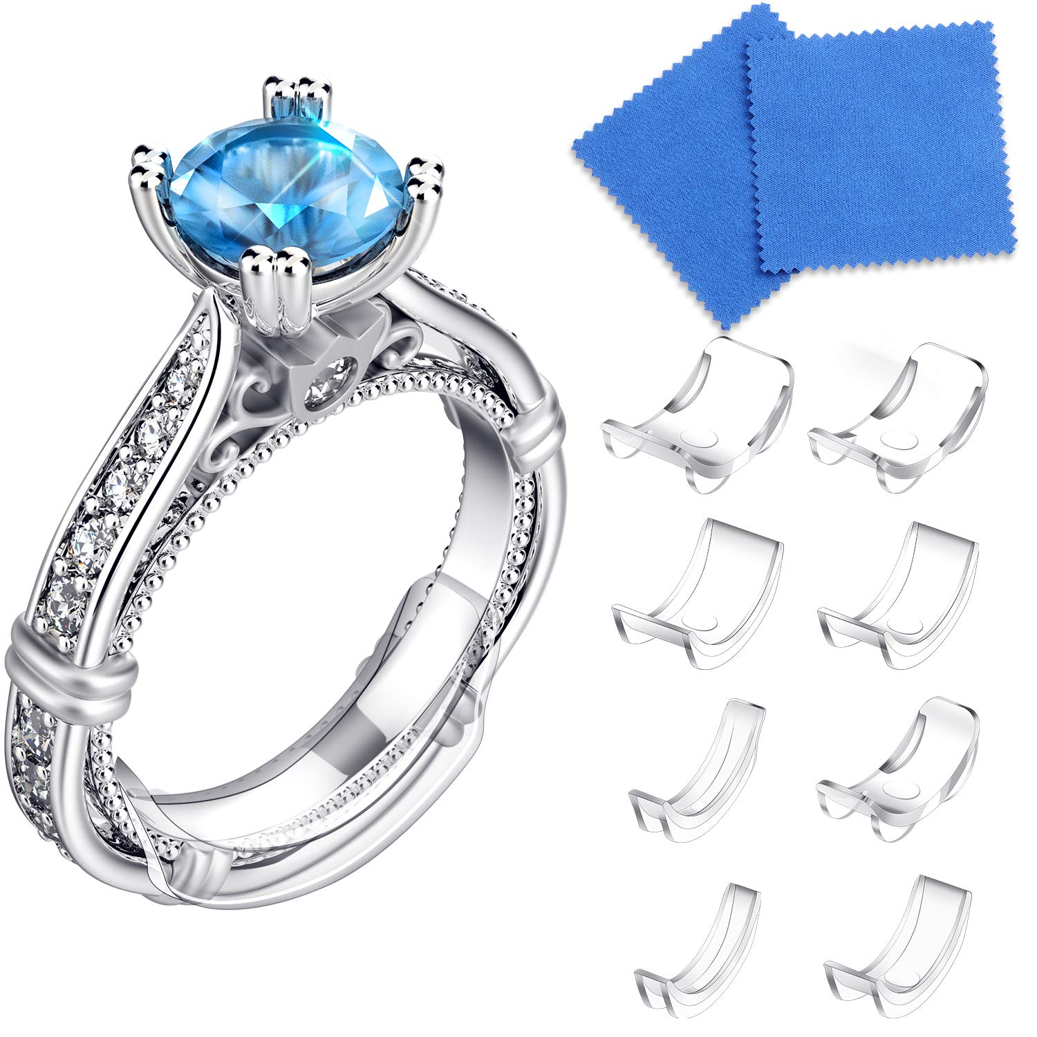 Ring Size Adjuster For Loose Rings Invisible Transparent, 51% OFF