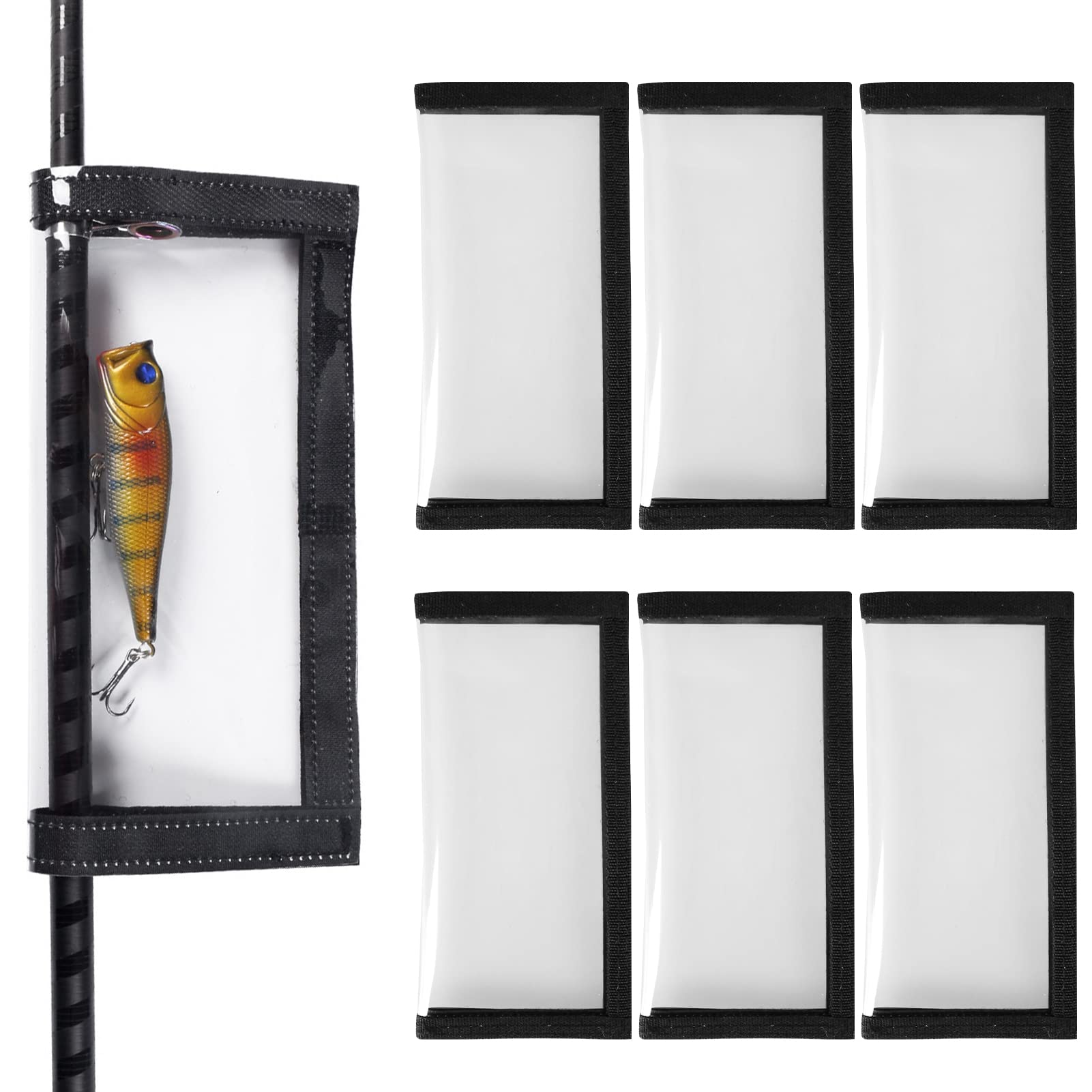 Fishing Lure Wraps Fishing Bait Cover PVC Lures Protector Fishing Hook  Covers