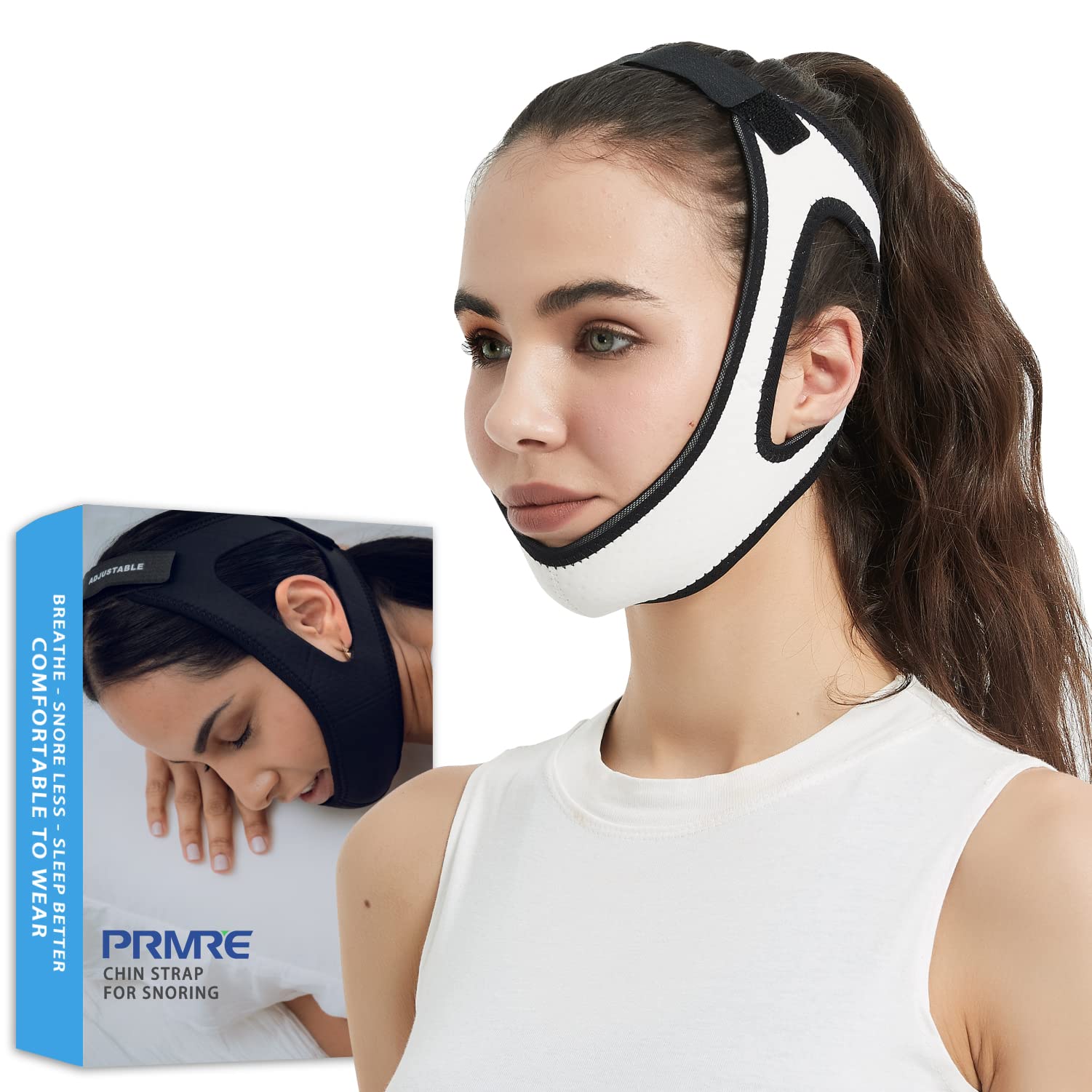 Anti Snoring Chin Strap for CPAP Users | Breathable and Double ...