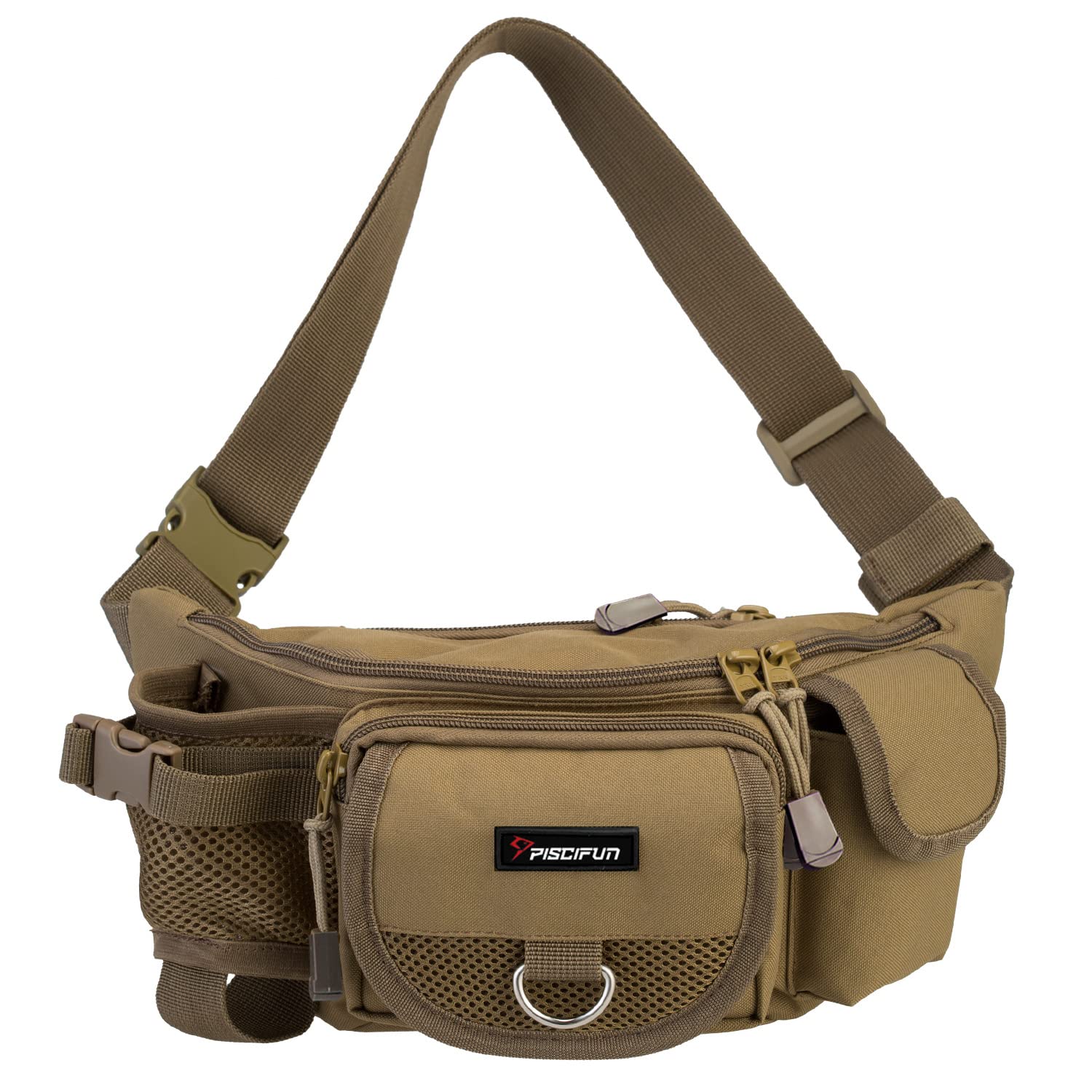 Multifunctional Shoulder Waist Lure Bag, Pockets Bait Lure Bag Fishing  Shoulder Waist Packs Multi‑Function for Fishing