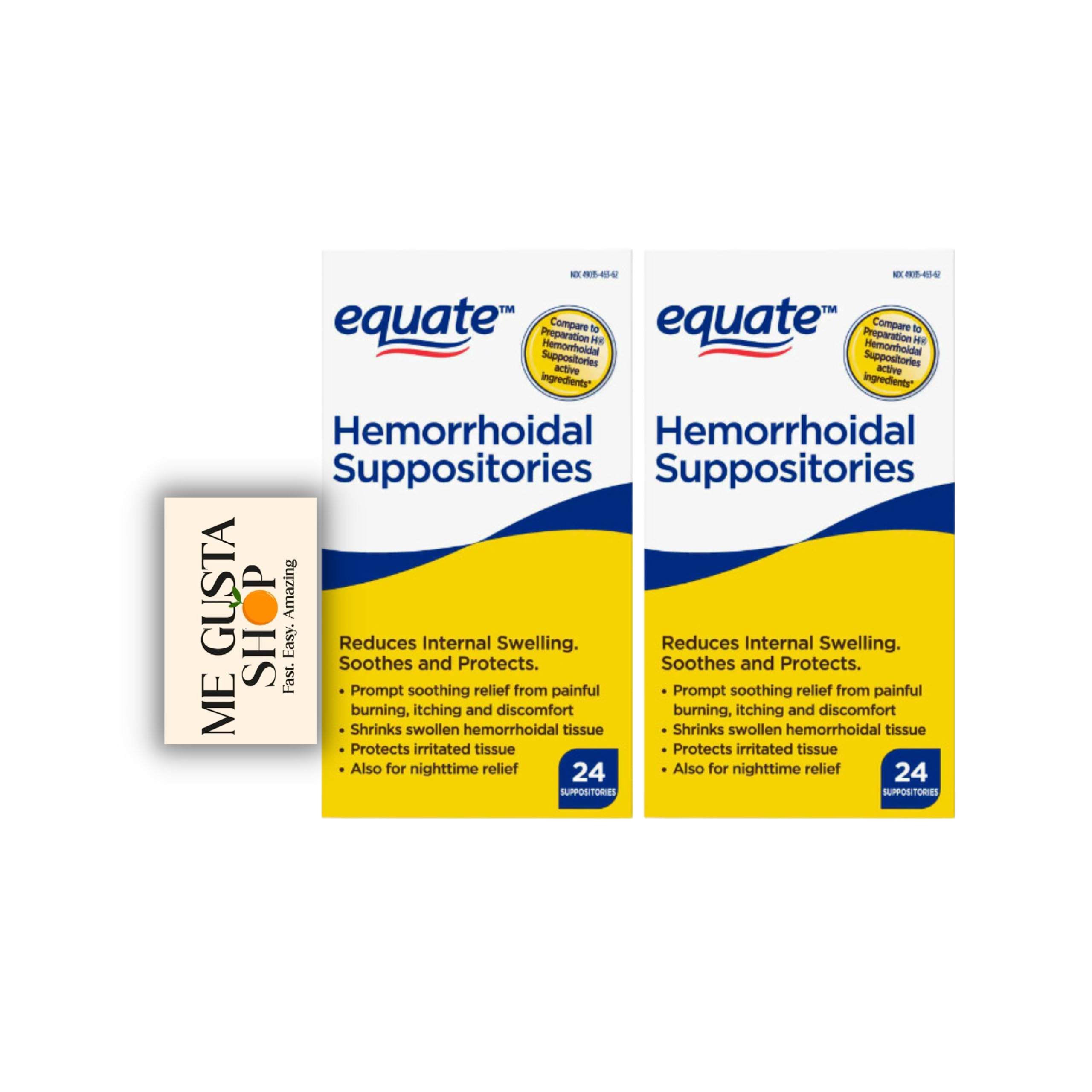 Preparation H Hemorrhoidal Suppositories, 24 suppositories