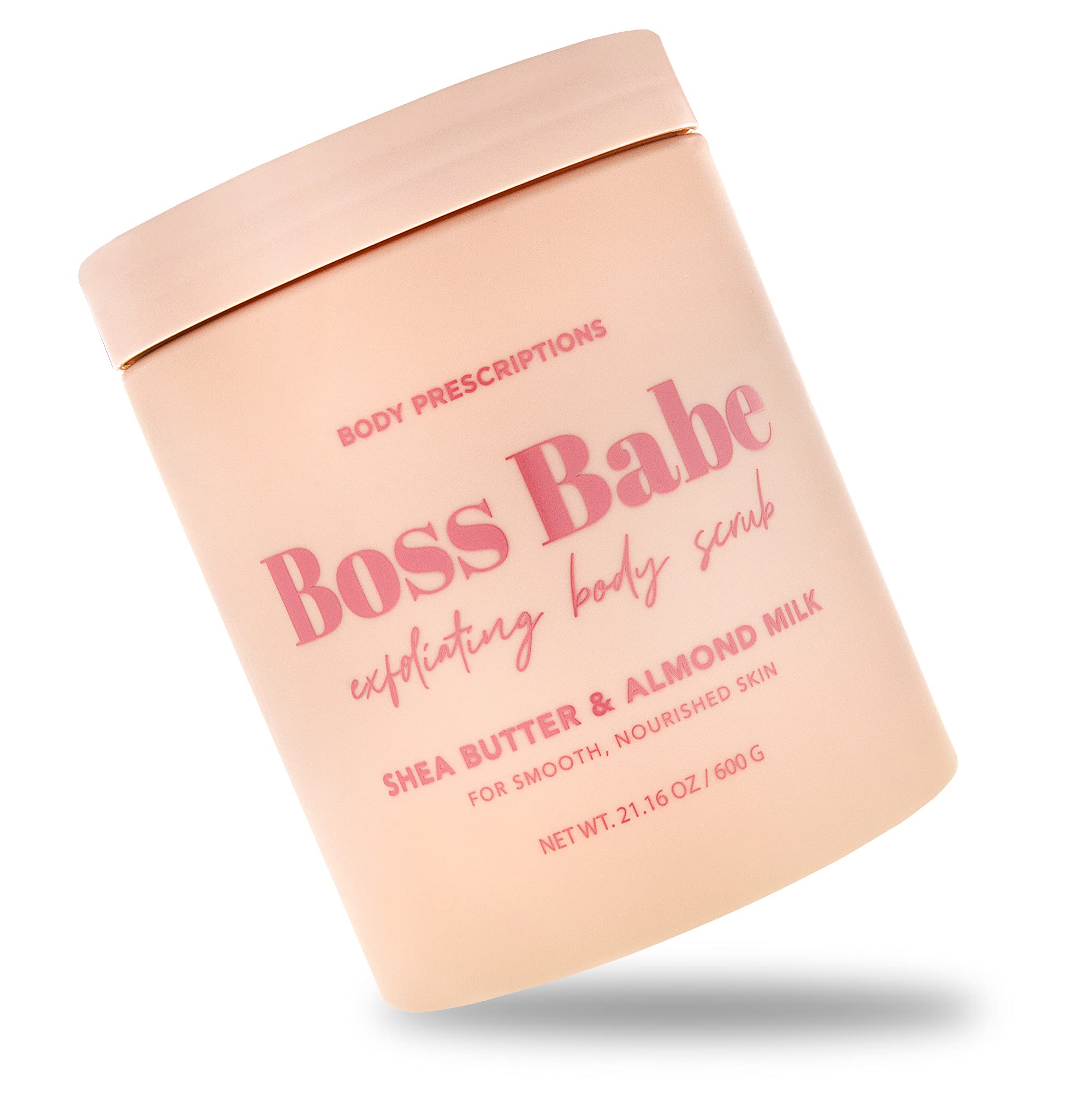 Body Prescriptions Pink Boss Babe Body Scrub, Exfoliating Body