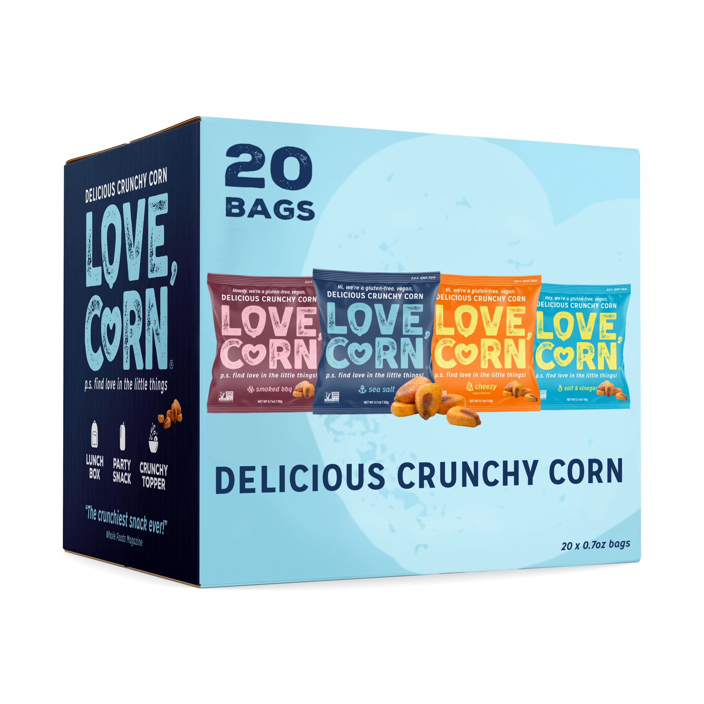 Love Corn Sea Salt | Delicious Crunchy Corn