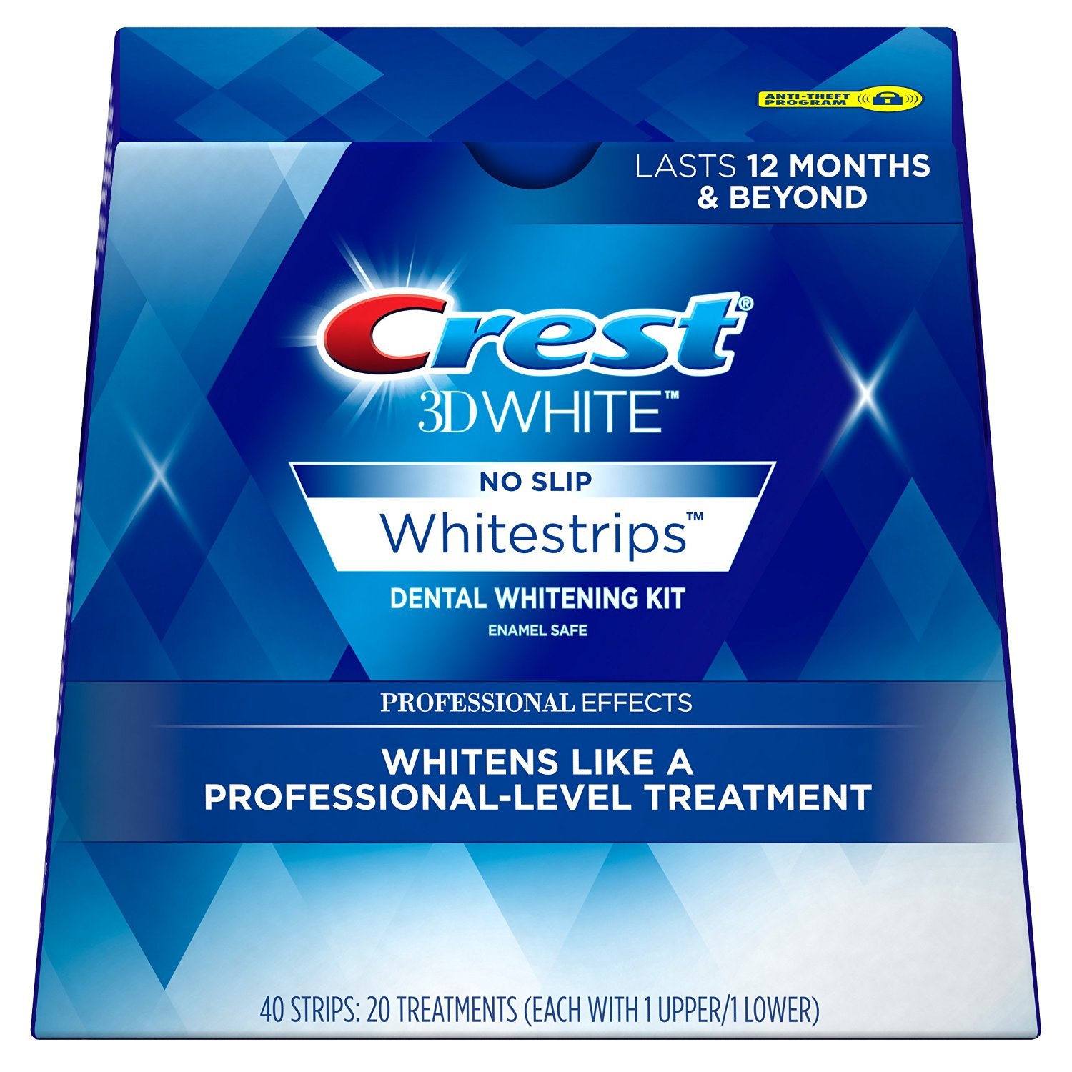 Crest 3D Luxe Whitestrips Professional Effects Enamel Safe 20