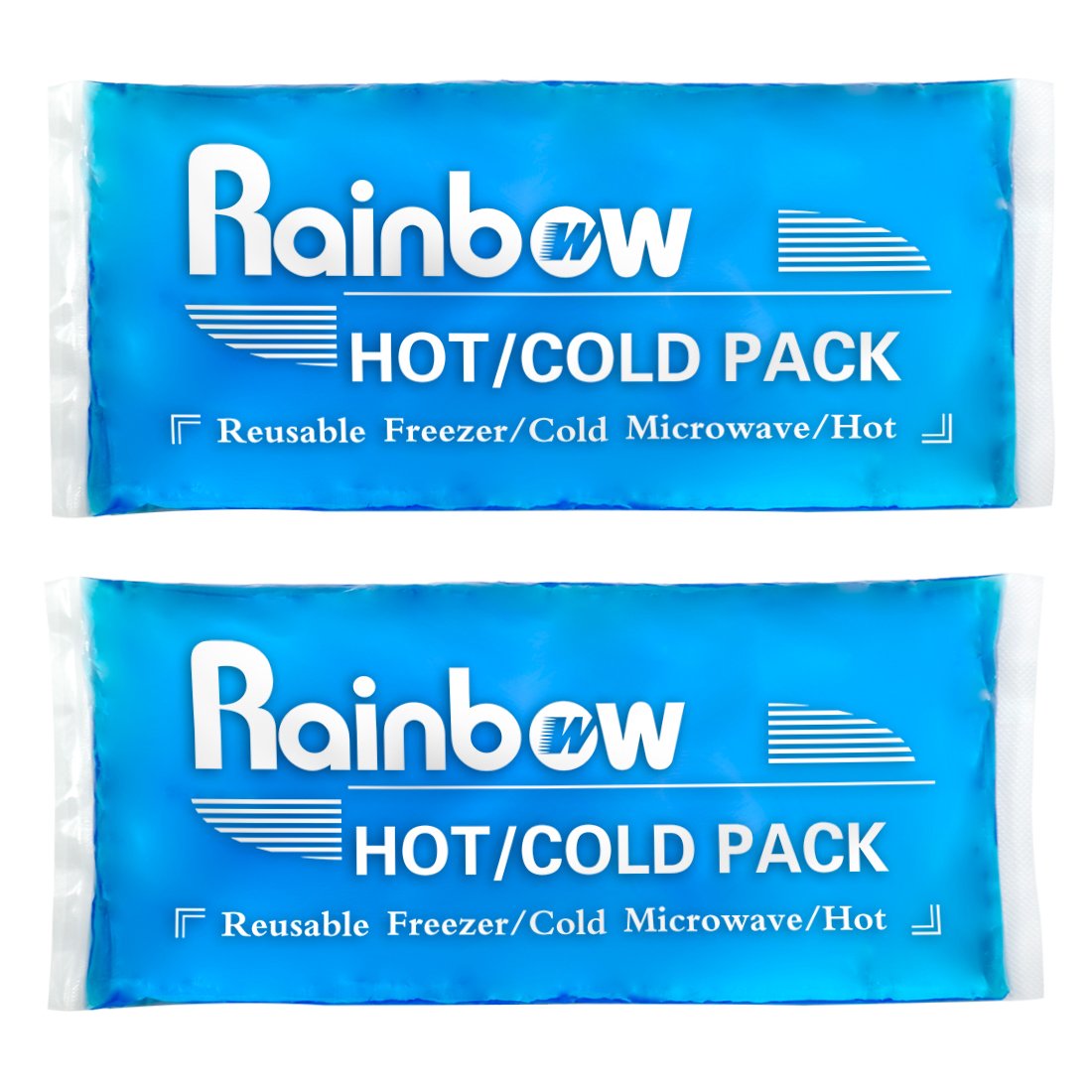 2 Pack Breast Gel Packs Round Gel Ice Packs, Hot Cold