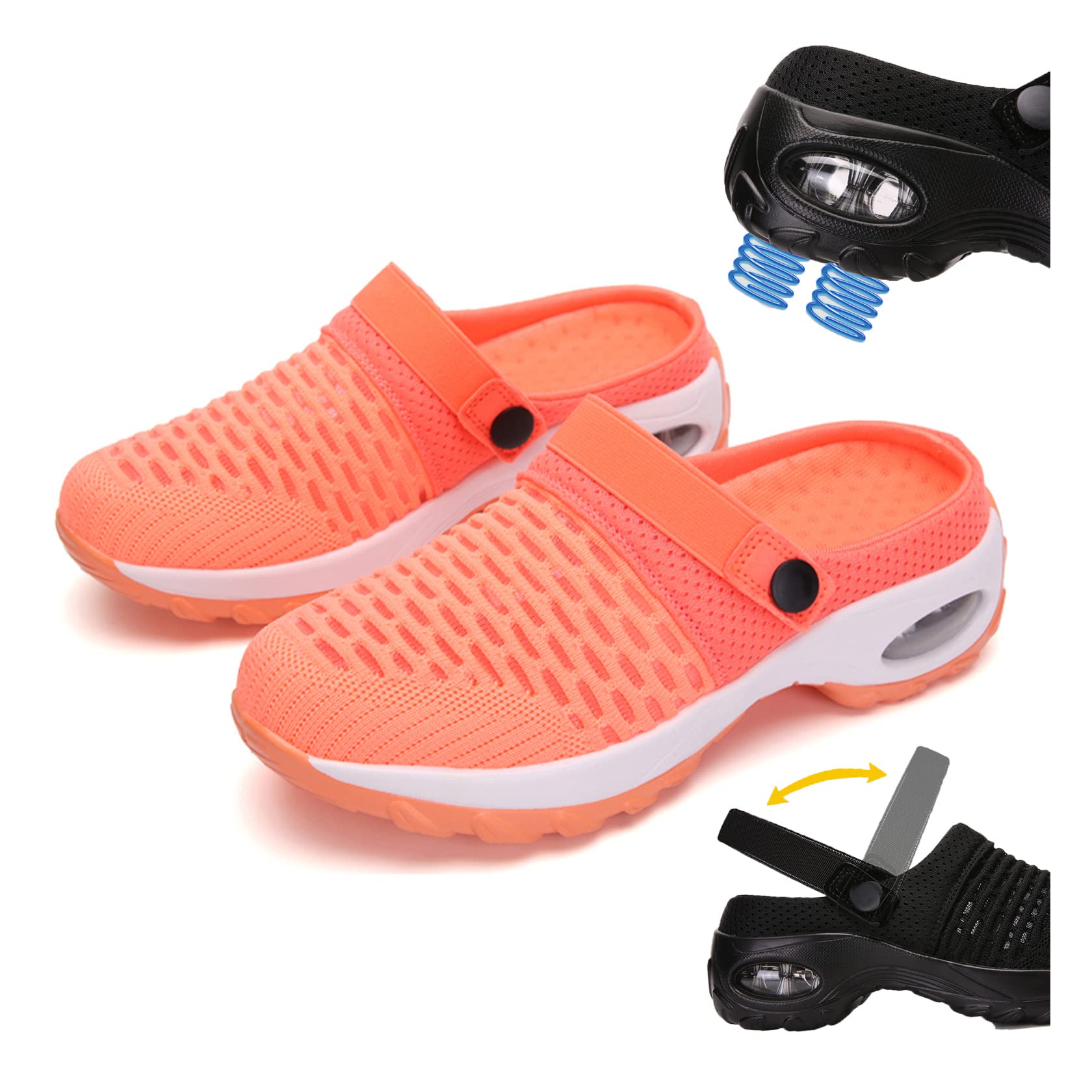 SSLFQND Mesh Sandals Men's Beach Shoes Breathable Air Cushion Men Casual  Sandals Sandalias (Color : C, Size : 43): Buy Online at Best Price in UAE -  Amazon.ae