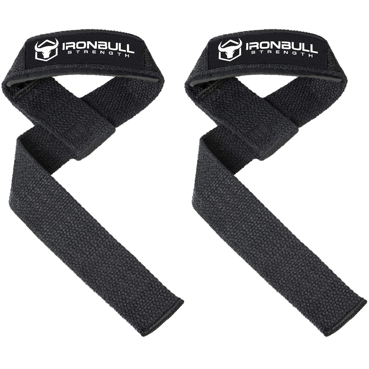 Lifting Straps (1 Pair) - Padded Wrist Support Wraps - for