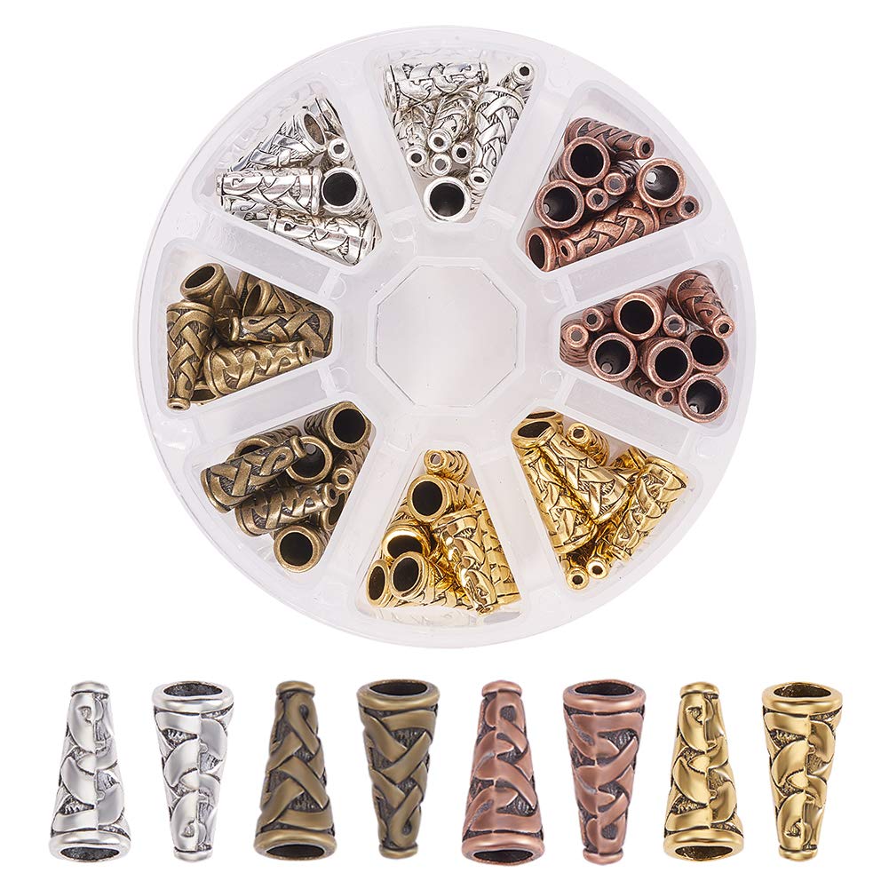 Shop AHANDMAKER 80Pcs Alloy Beads for Jewelry Making - PandaHall Selected