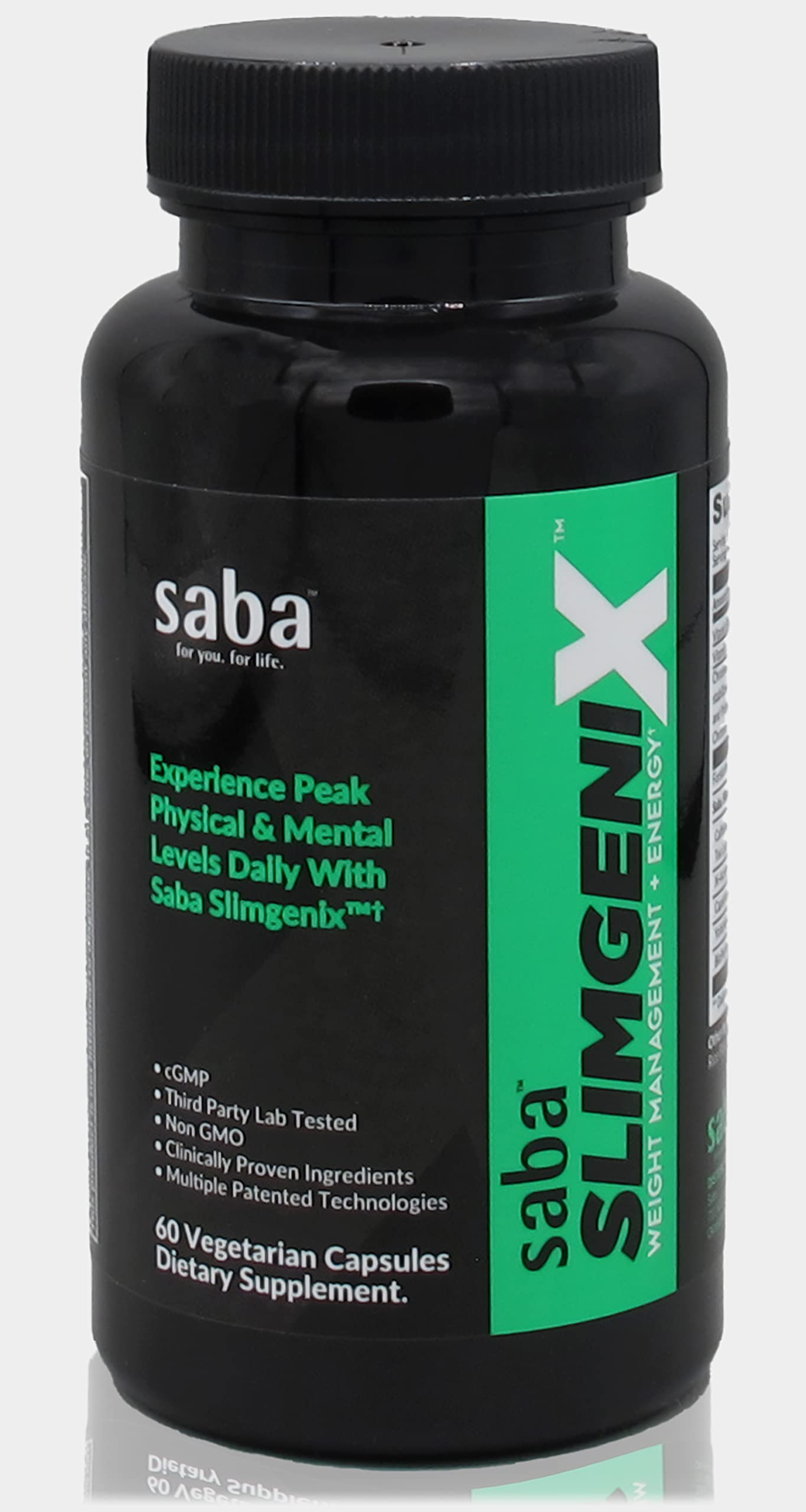 Saba SlimGenix Energy Weight Management Appetite Control Focus