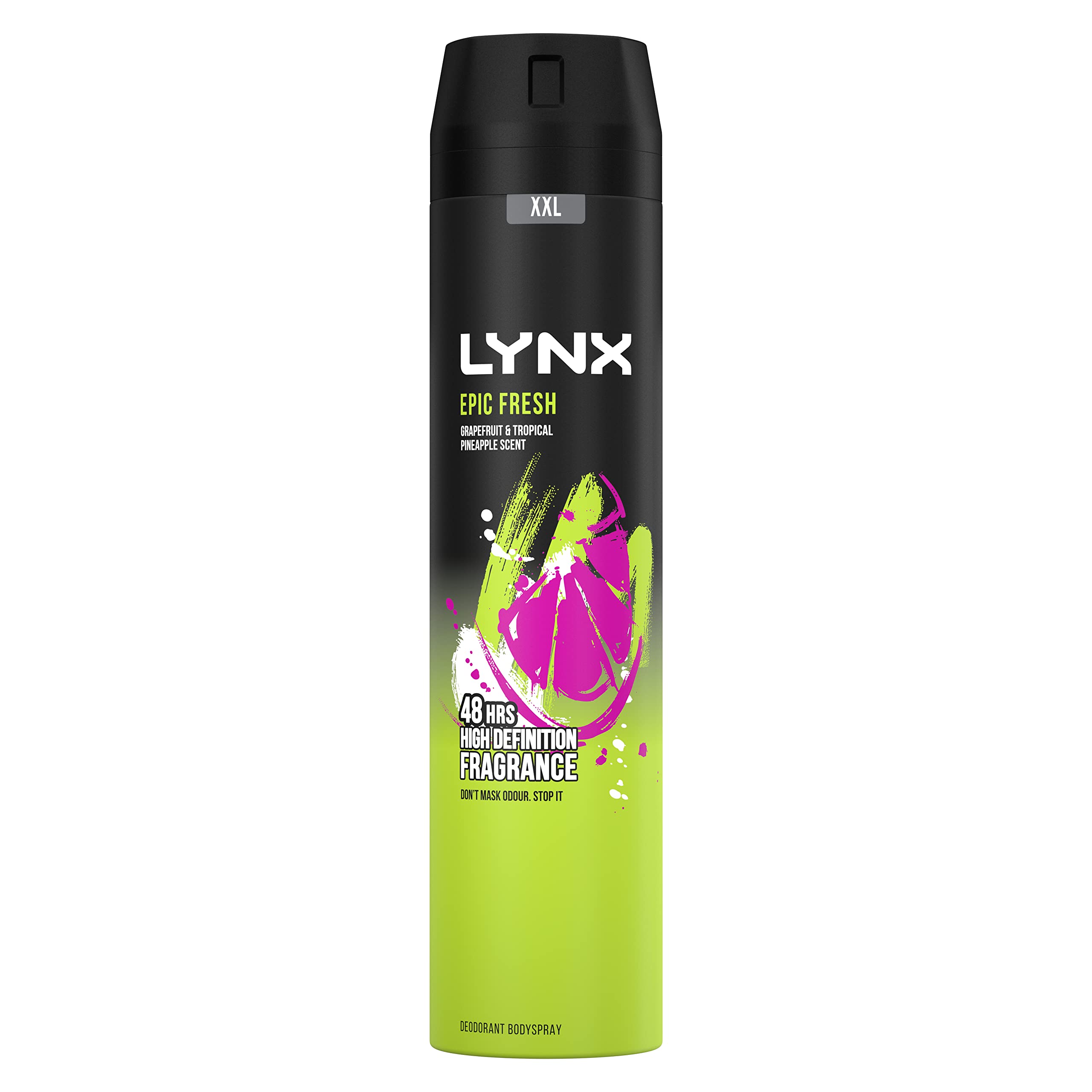 Lynx Epic Fresh Grapefruit Tropical Pineapple 48 Hours Men Body