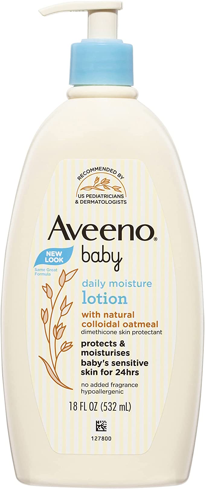 Aveeno Baby Daily Moisture Body Lotion For Delicate Skin With Natural  Colloidal Oatmeal & Dimethicone - 18 Fl Oz : Target