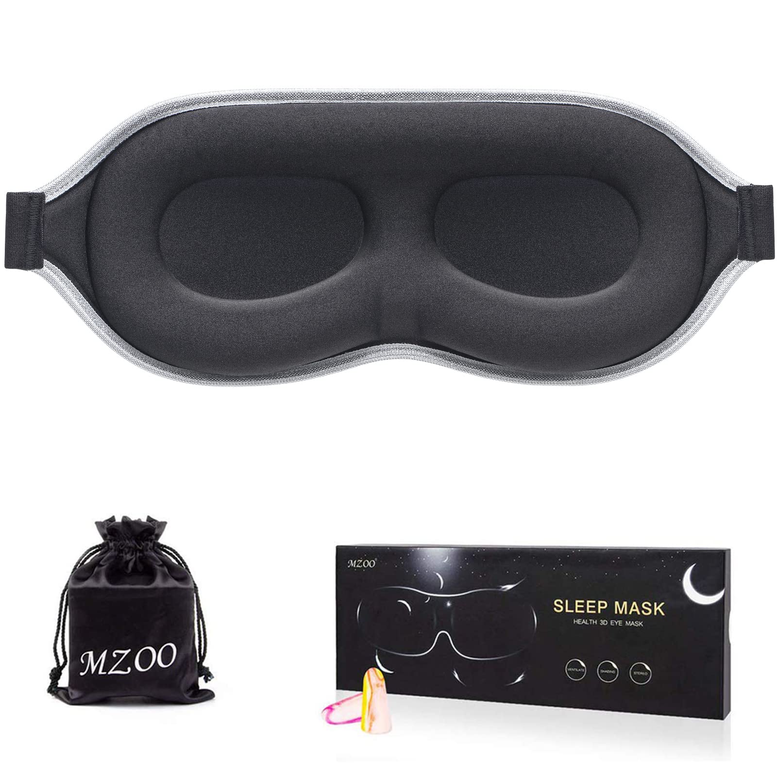 3D Sleep Mask, New Arrival Sleeping Eye Mask for Women Men, Contoured Cup  Night Blindfold, Luxury