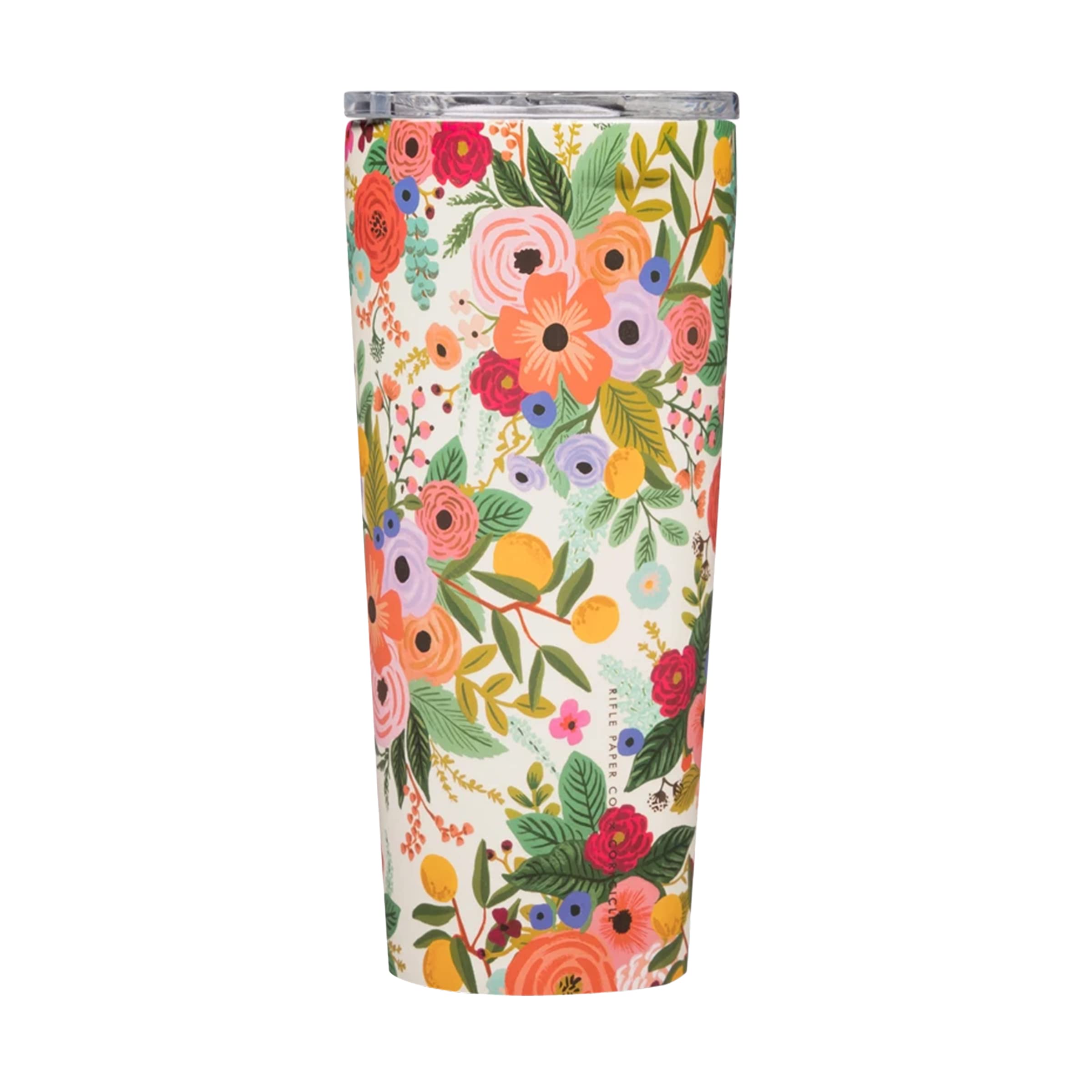 Corkcicle 16 oz Mug-Cream Wildflower