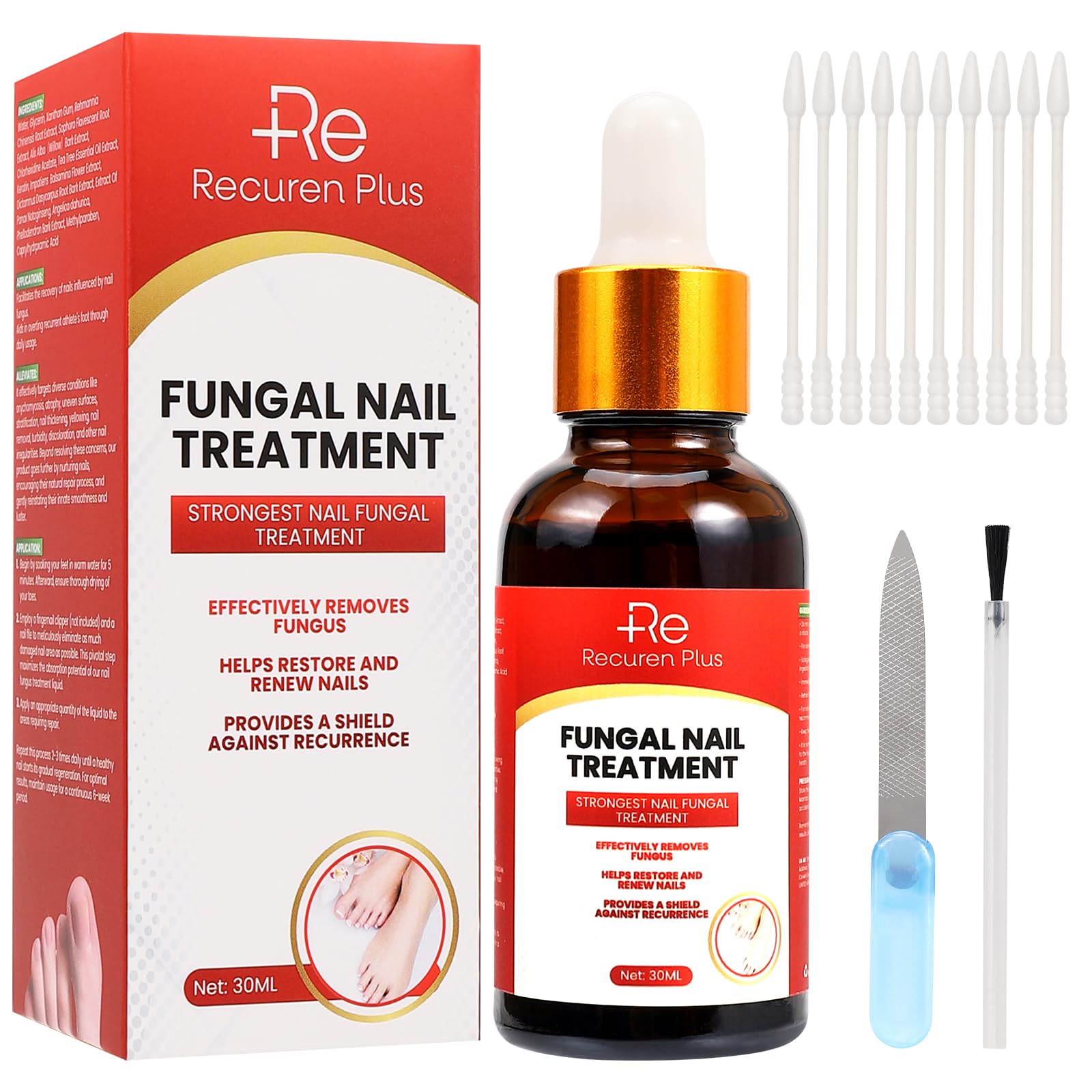 Amazon.com: Ncure Nail Fungus Onychomycosis Fungal Remover The Most  Efficient Rechargeable Laser Device Treatment for Home Use + Skin Fungus  Dermatitis Cream Fungal Infection Treatment : Health & Household