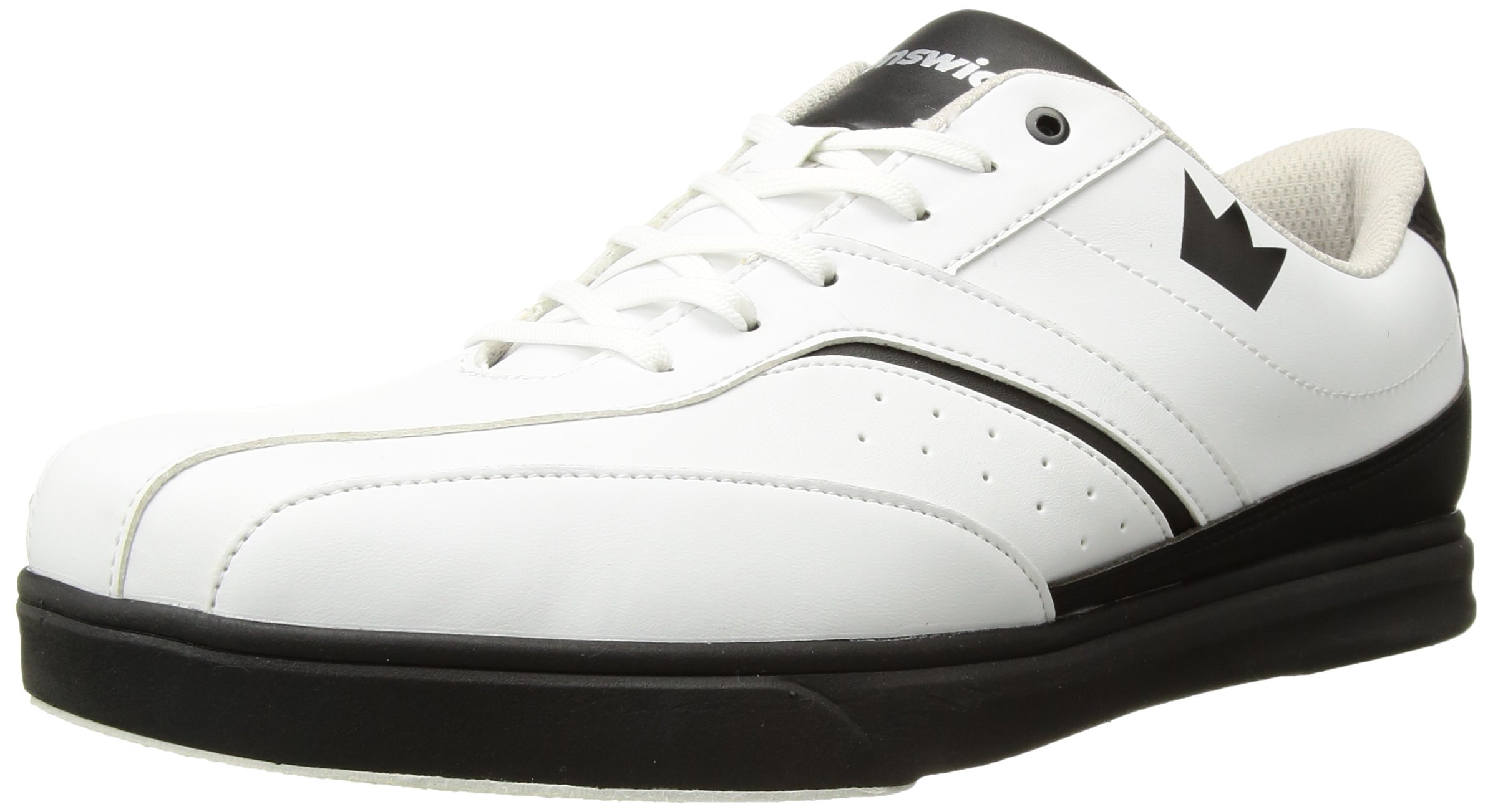 Brunswick Vapor Mens Bowling Shoe White/Black  White/Black