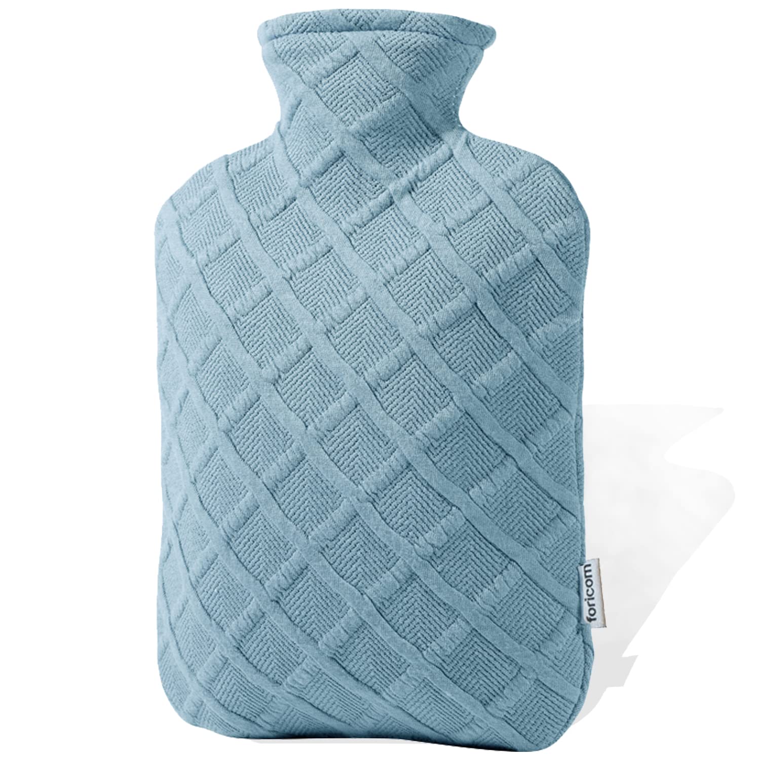 Hot Water Bottle with Soft Cover 2.0L Large Classic BPA Free