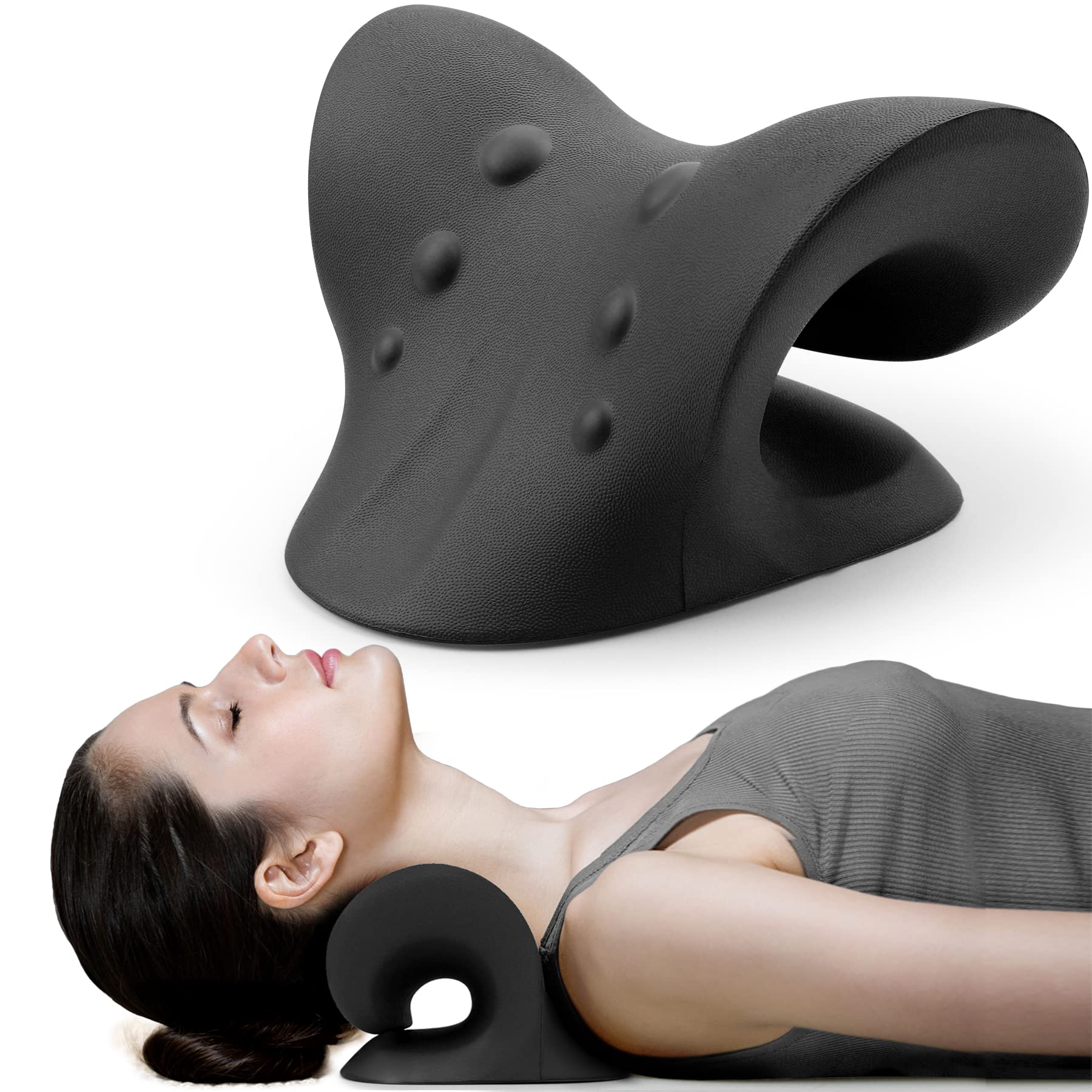 RESTCLOUD Adjustable Lumbar Support Pillow for Sleeping